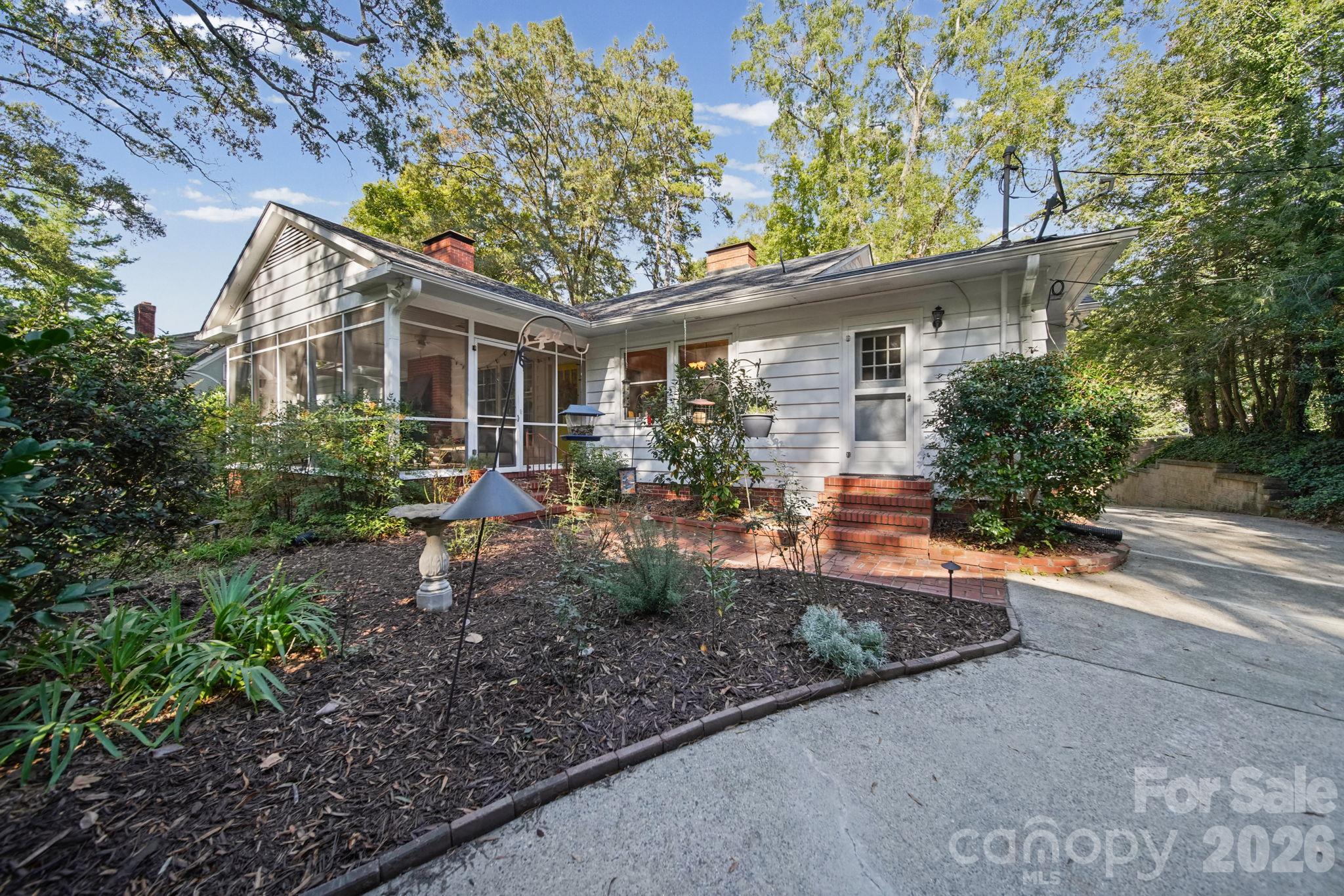 Looking at the screened-in porch - 280 Virginia Street SE, Concord