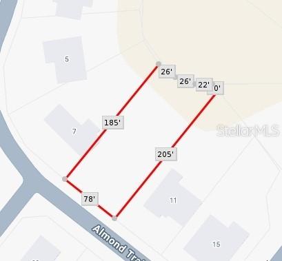 Land at 9 ALMOND TRAIL PL, OCALA