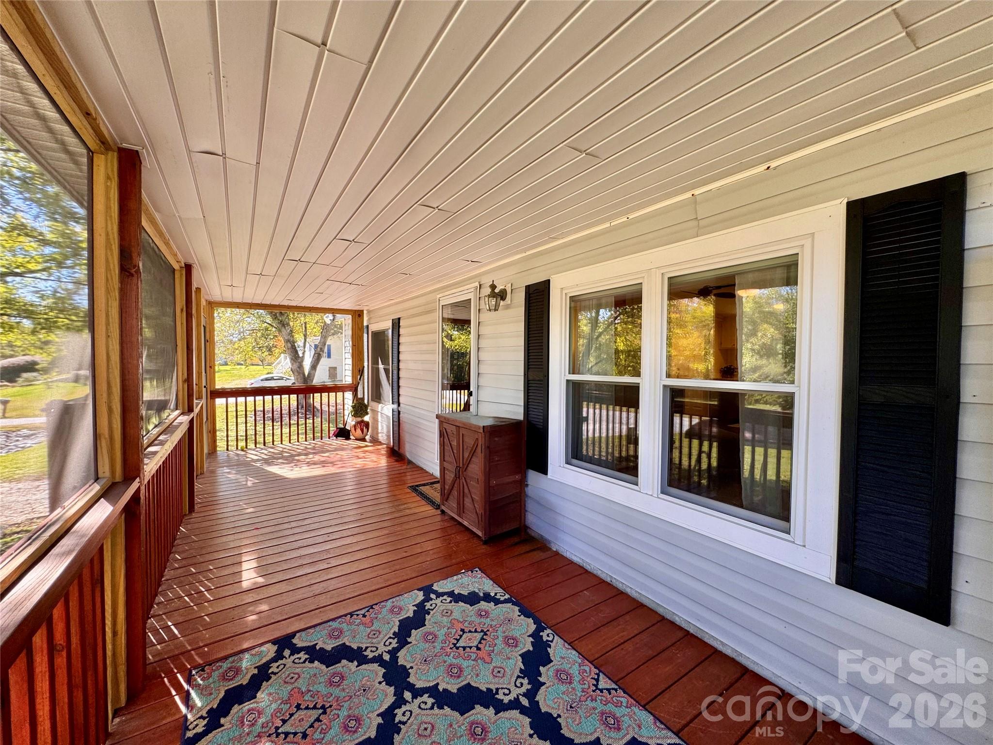 Screened Front Porch - 78 Katie Drive, Hendersonville