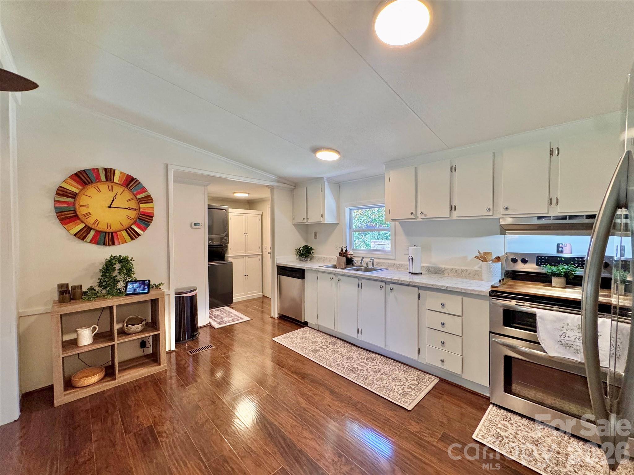Kitchen into Laundry - 78 Katie Drive, Hendersonville