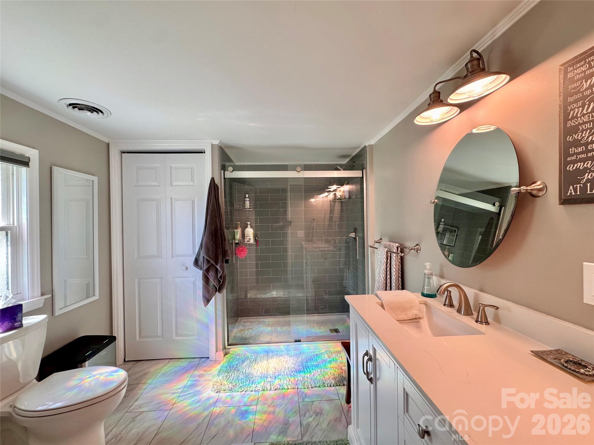 Primary Ensuite Bath - 78 Katie Drive, Hendersonville