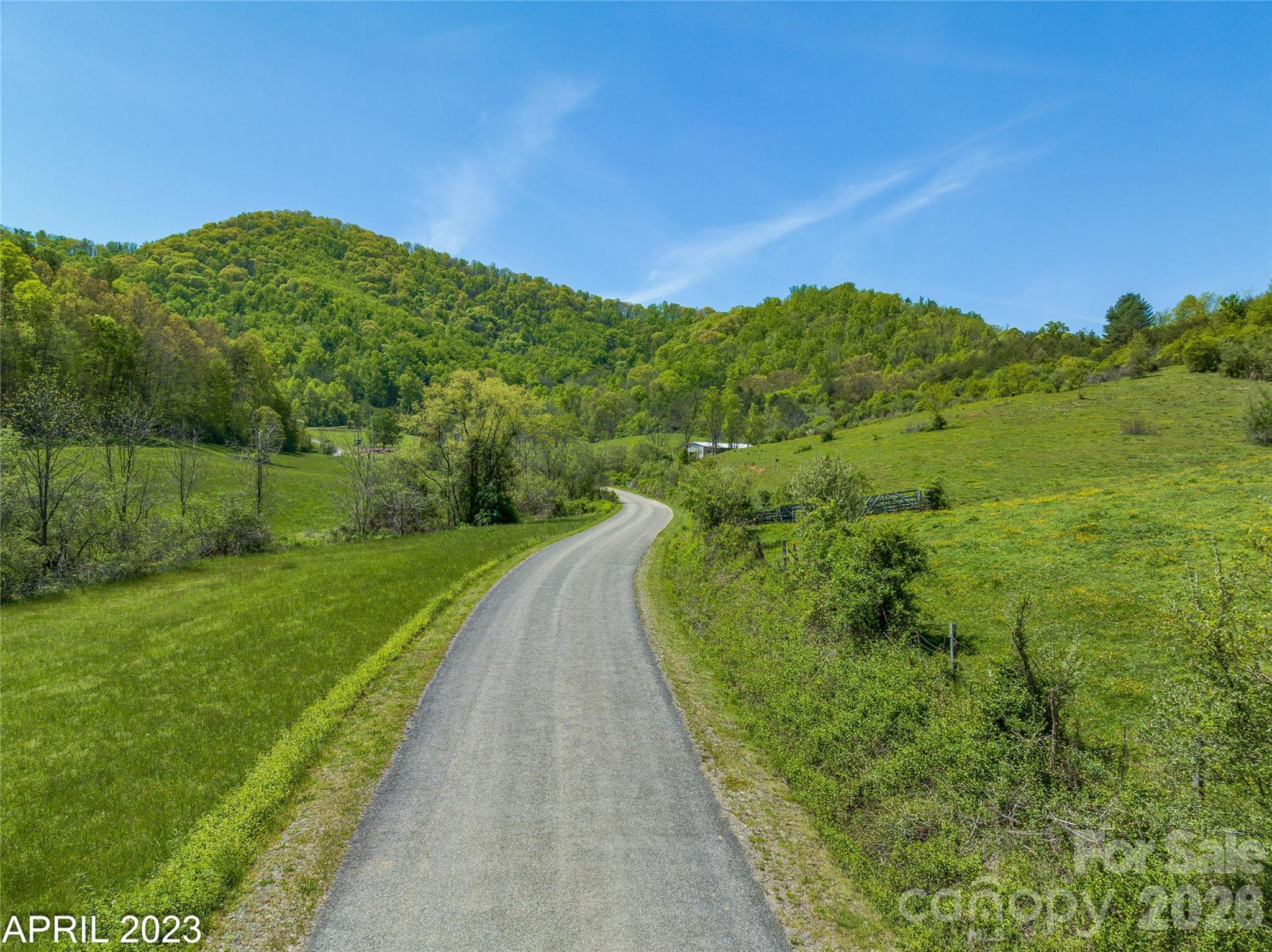 Summer shot of the green fields - 41 Lovin Road, Weaverville
