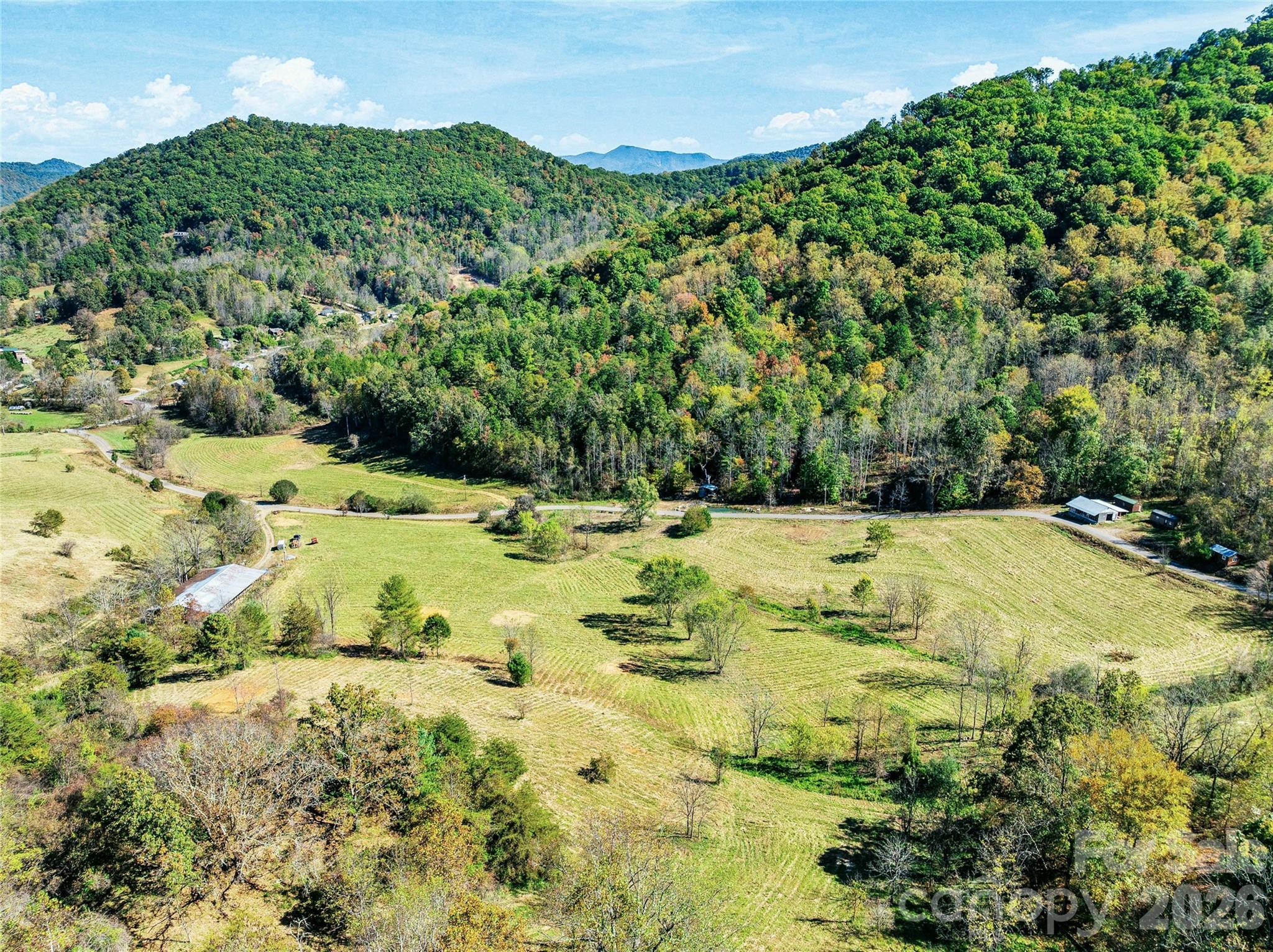 Eastern Mountain ridges can be seen from the upper 3rd cove - 41 Lovin Road, Weaverville