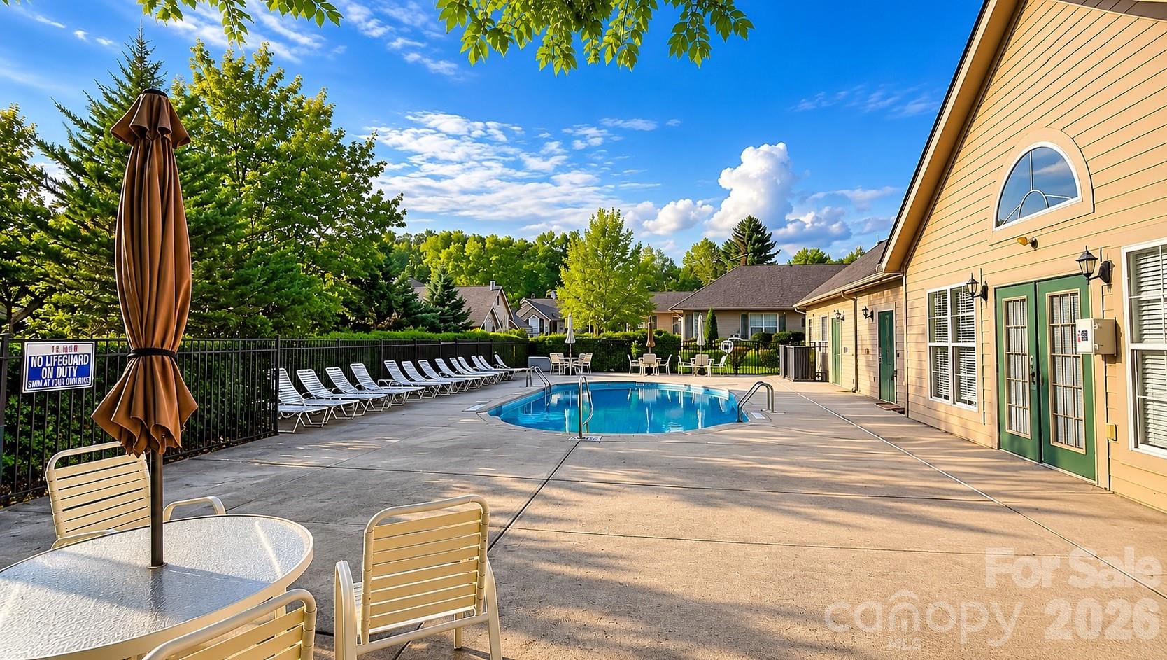 Community Pool - 76 Mountain Meadow Circle, Weaverville