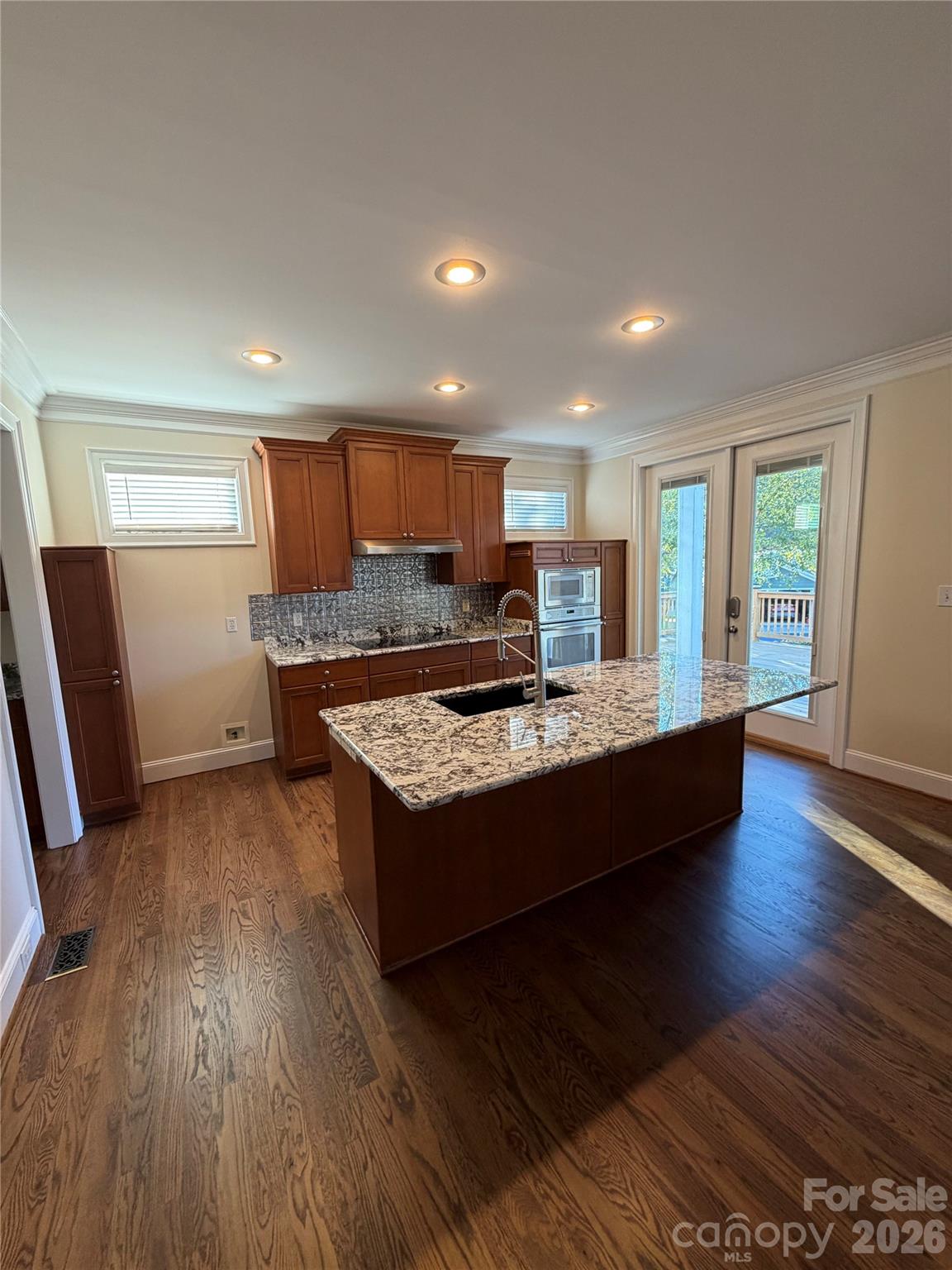 Kitchen from living room - 4095 Principal Circle NW, Conover