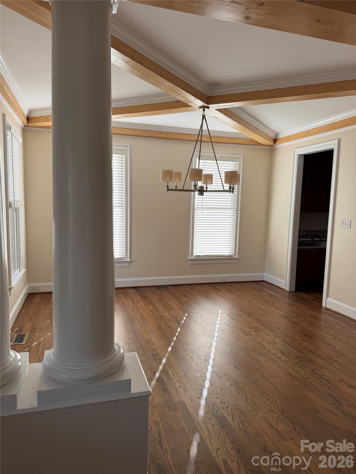 Dining room from entry - 4095 Principal Circle NW, Conover