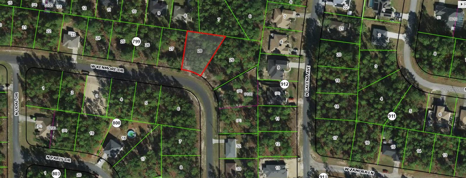 Land at 1379 W KENMORE DR, CITRUS SPRINGS