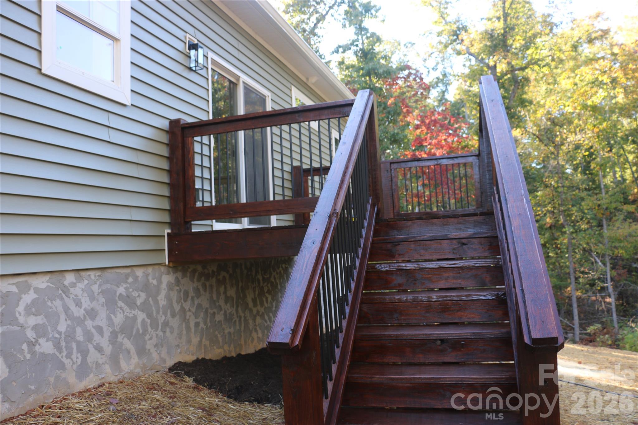 BACK DECK - 210 Rocky Mount Drive, Lake Lure