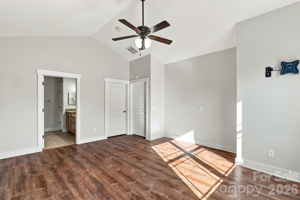 Spacious primary bedroom - 51 Westfield Way, Candler