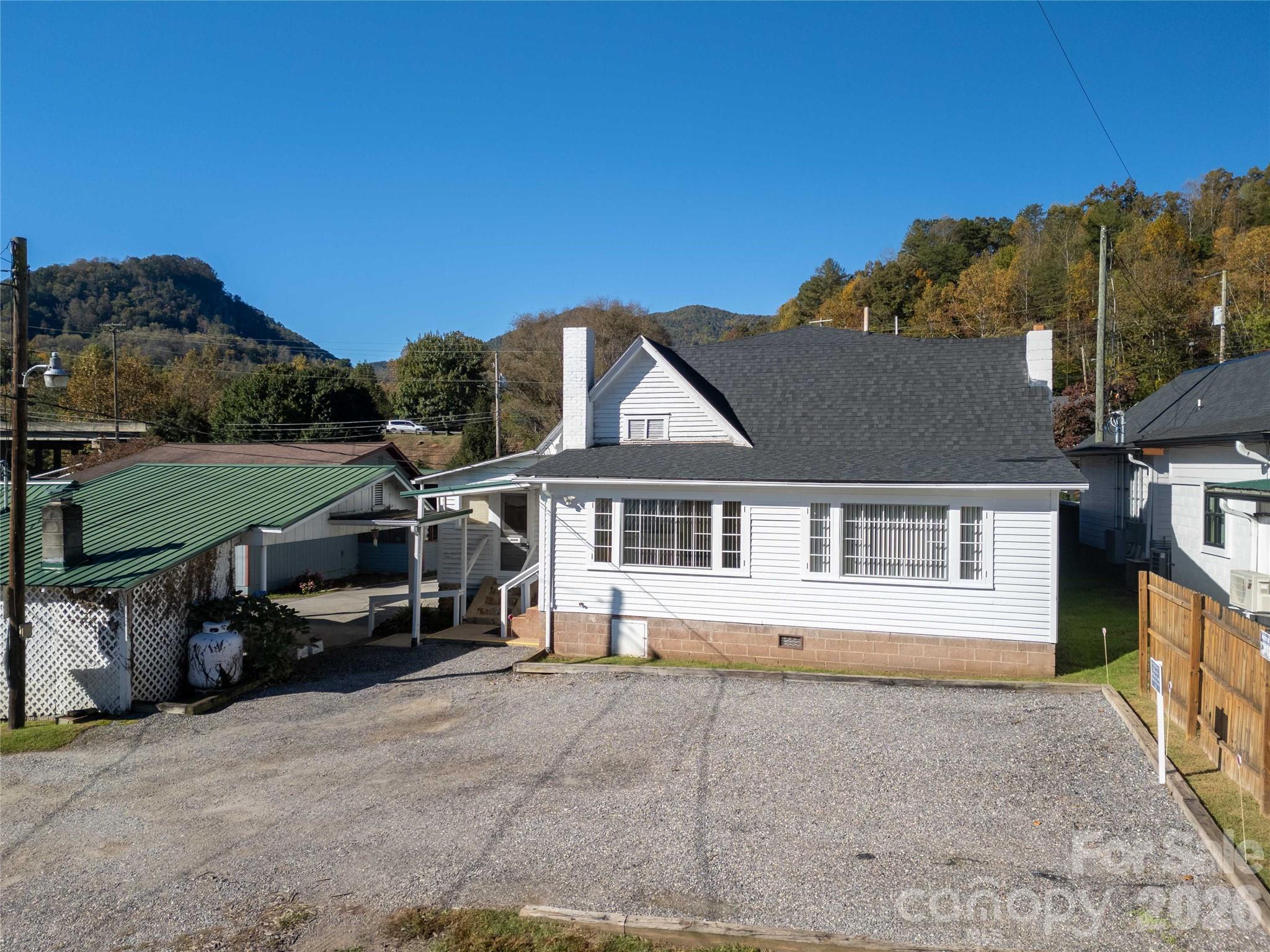 Back parking lot - 112 Webster Street, Dillsboro