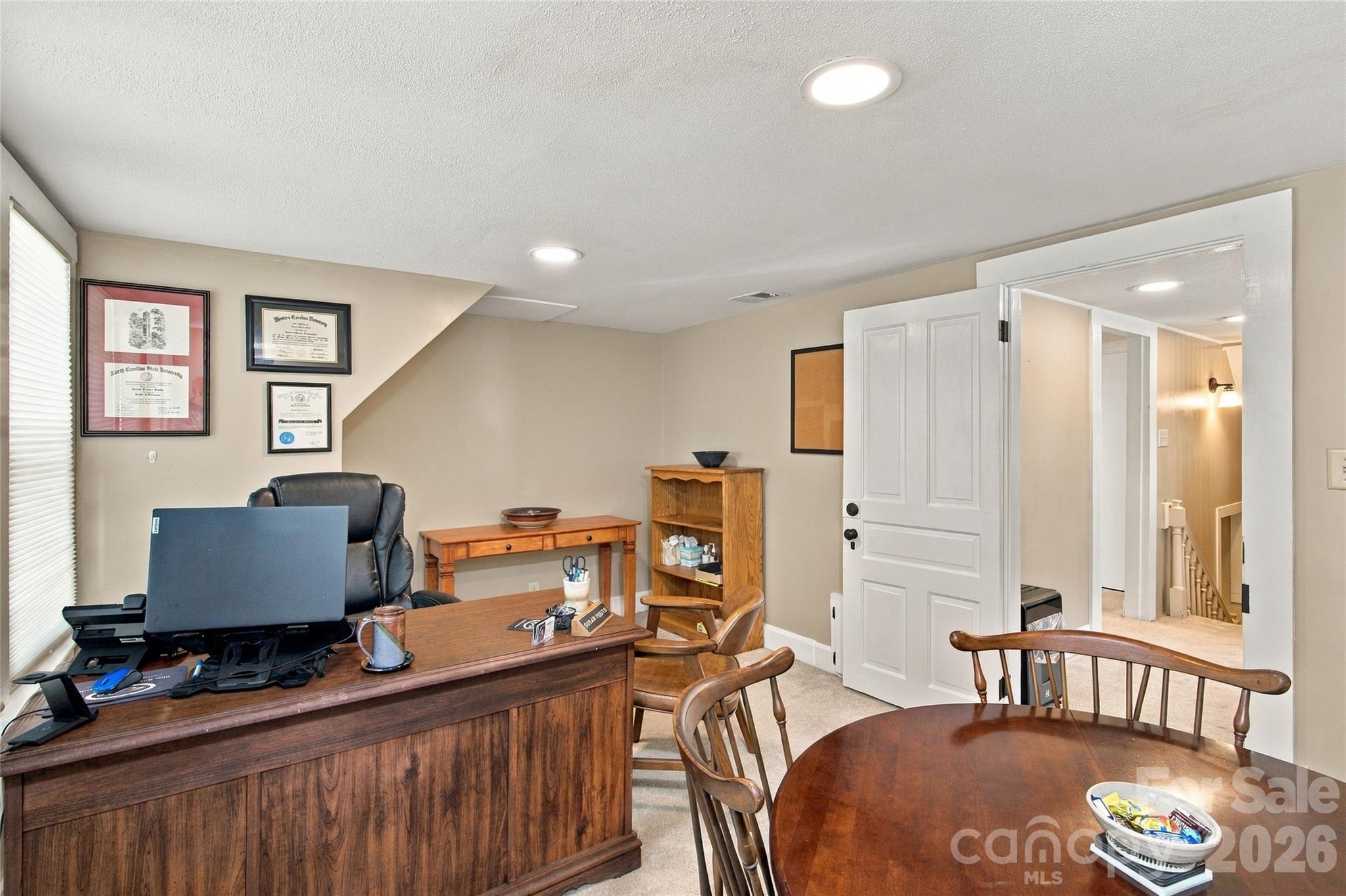 Second upstairs office - 112 Webster Street, Dillsboro
