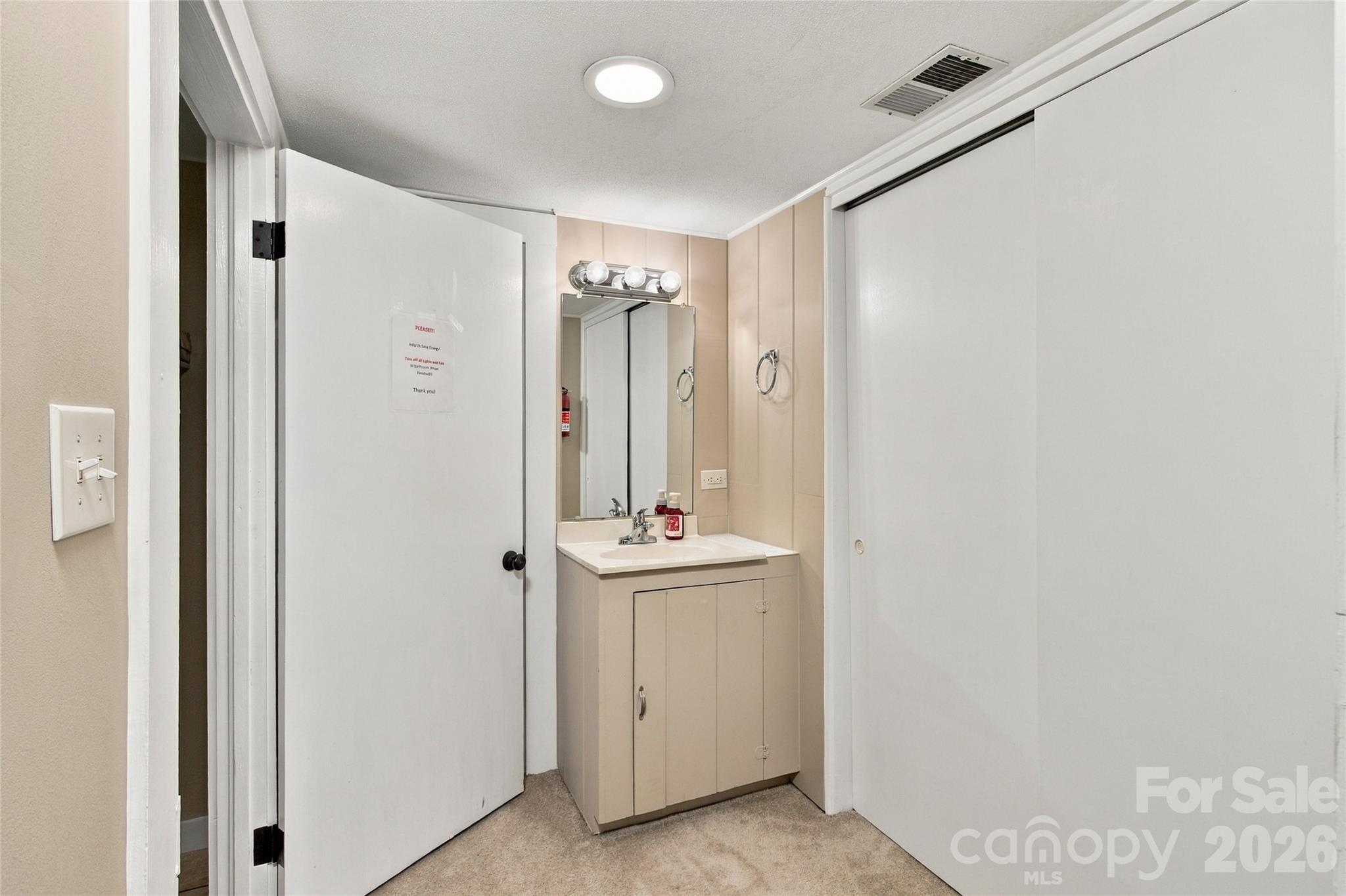 Upstairs restroom - 112 Webster Street, Dillsboro