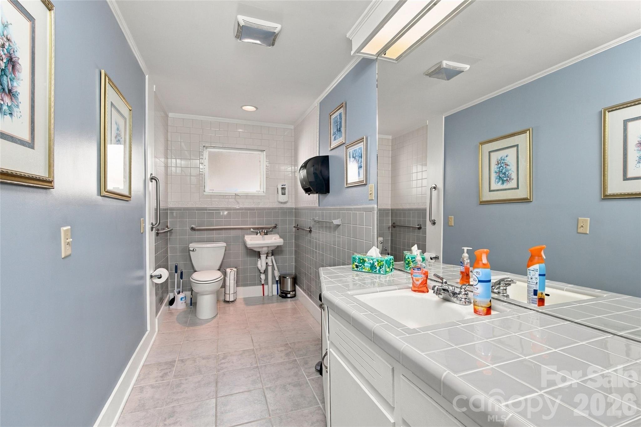 Restroom on main level - 112 Webster Street, Dillsboro