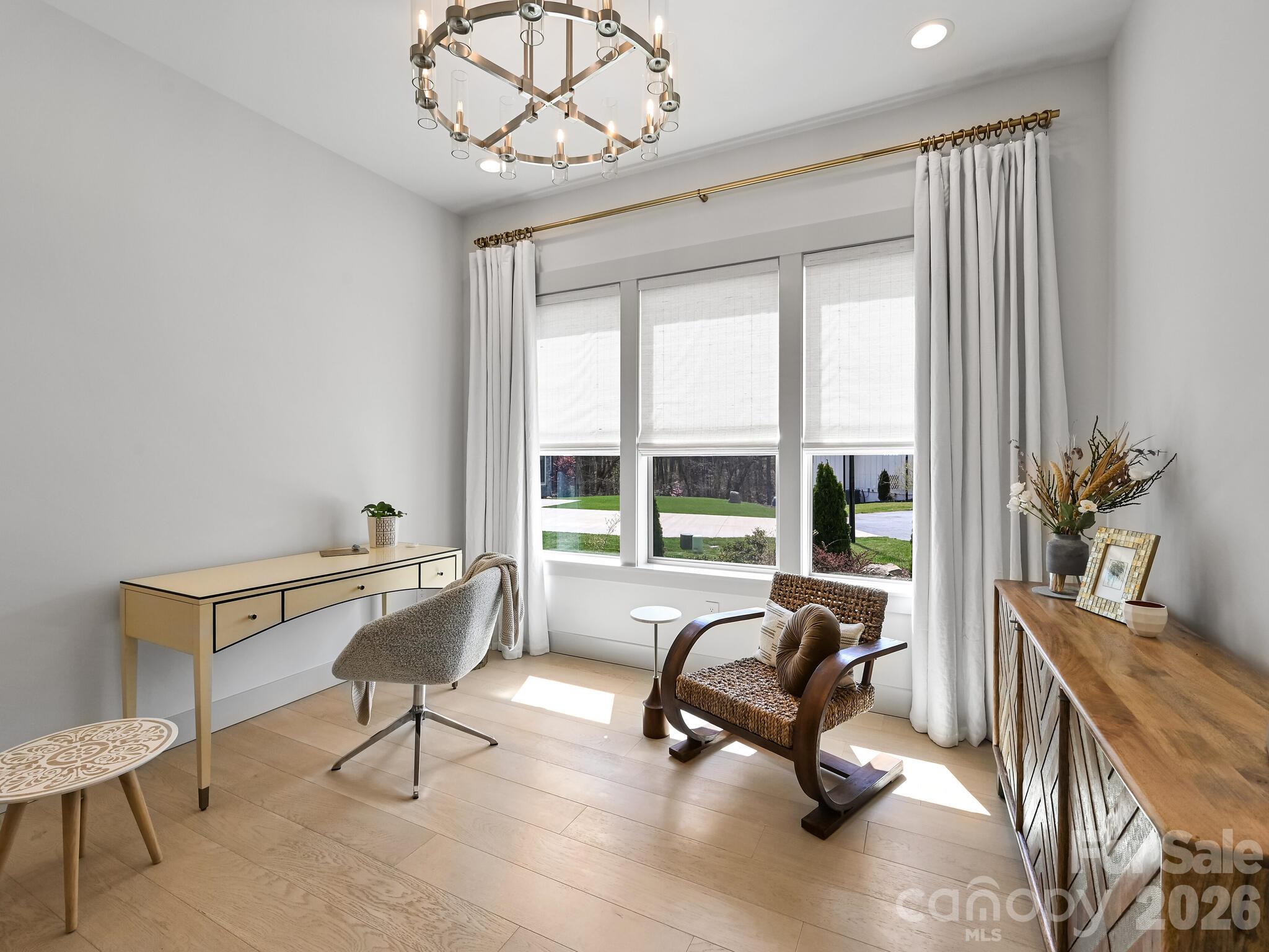 Study off the living room. - 18 Sagewood Drive, Candler
