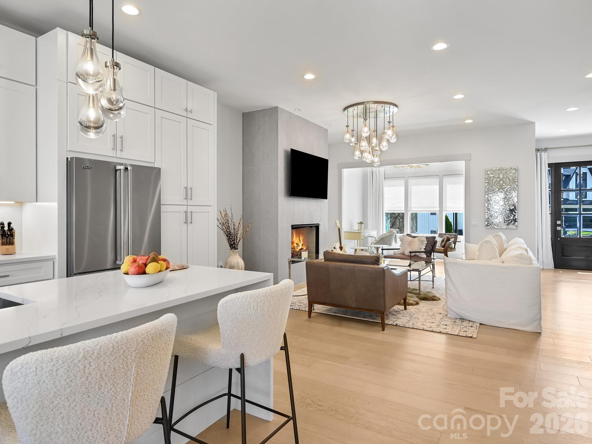 Open to entertaining space. - 18 Sagewood Drive, Candler