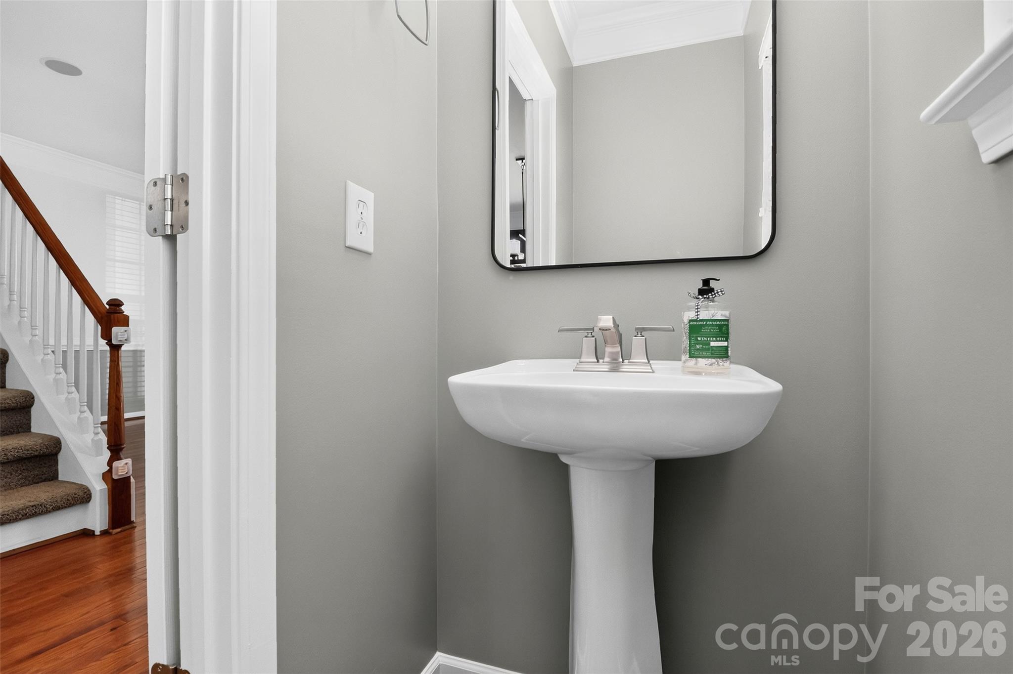 Half bath downstairs - 11519 Baystone Place, Concord