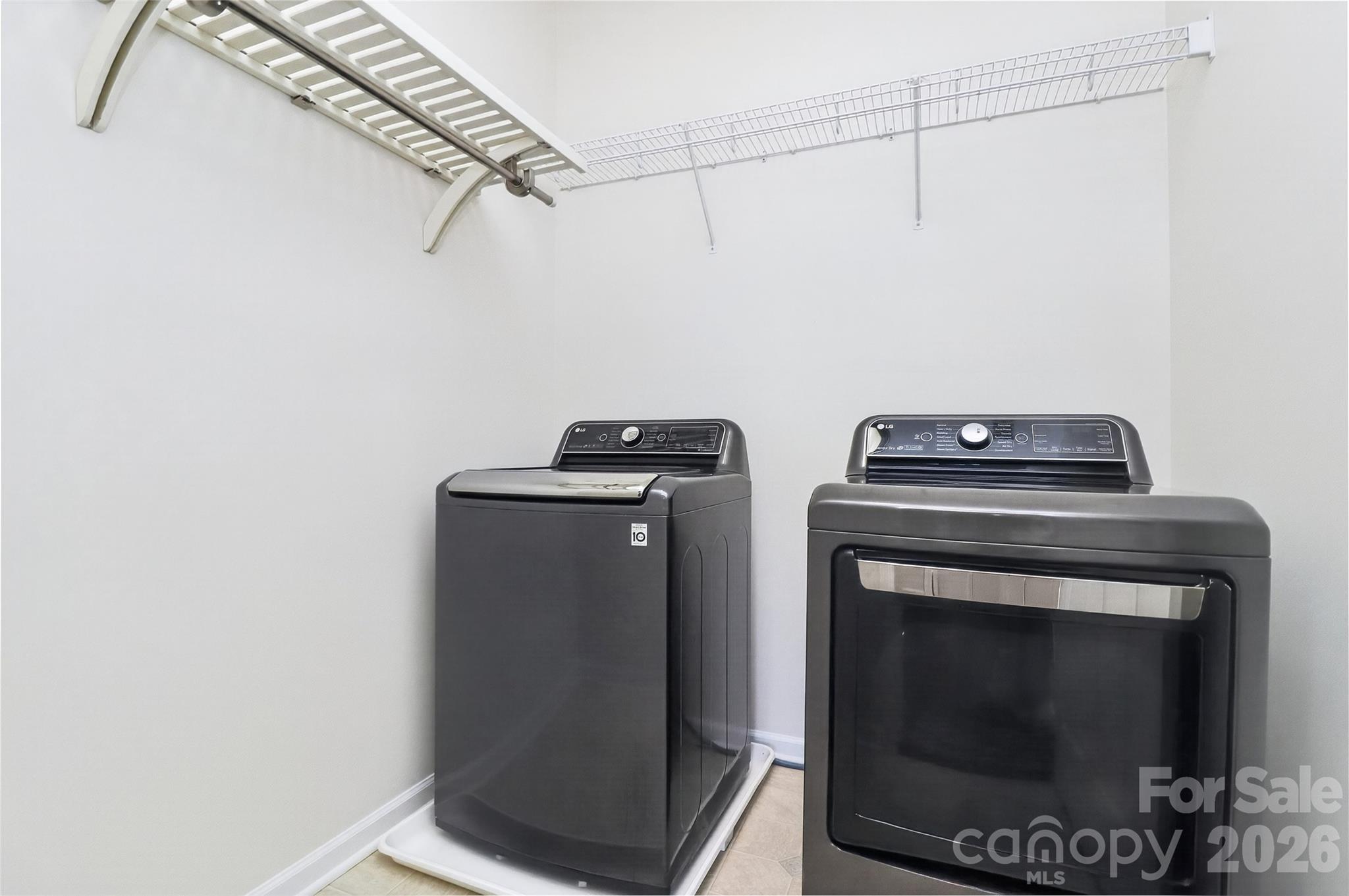 Laundry Room upstairs - 11519 Baystone Place, Concord