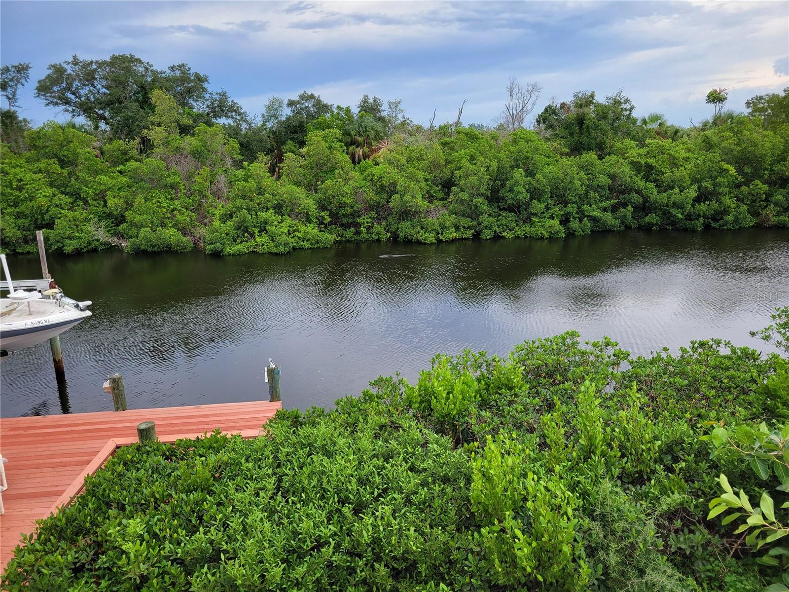 Water view from deck - 3301 W SHELL POINT RD, RUSKIN