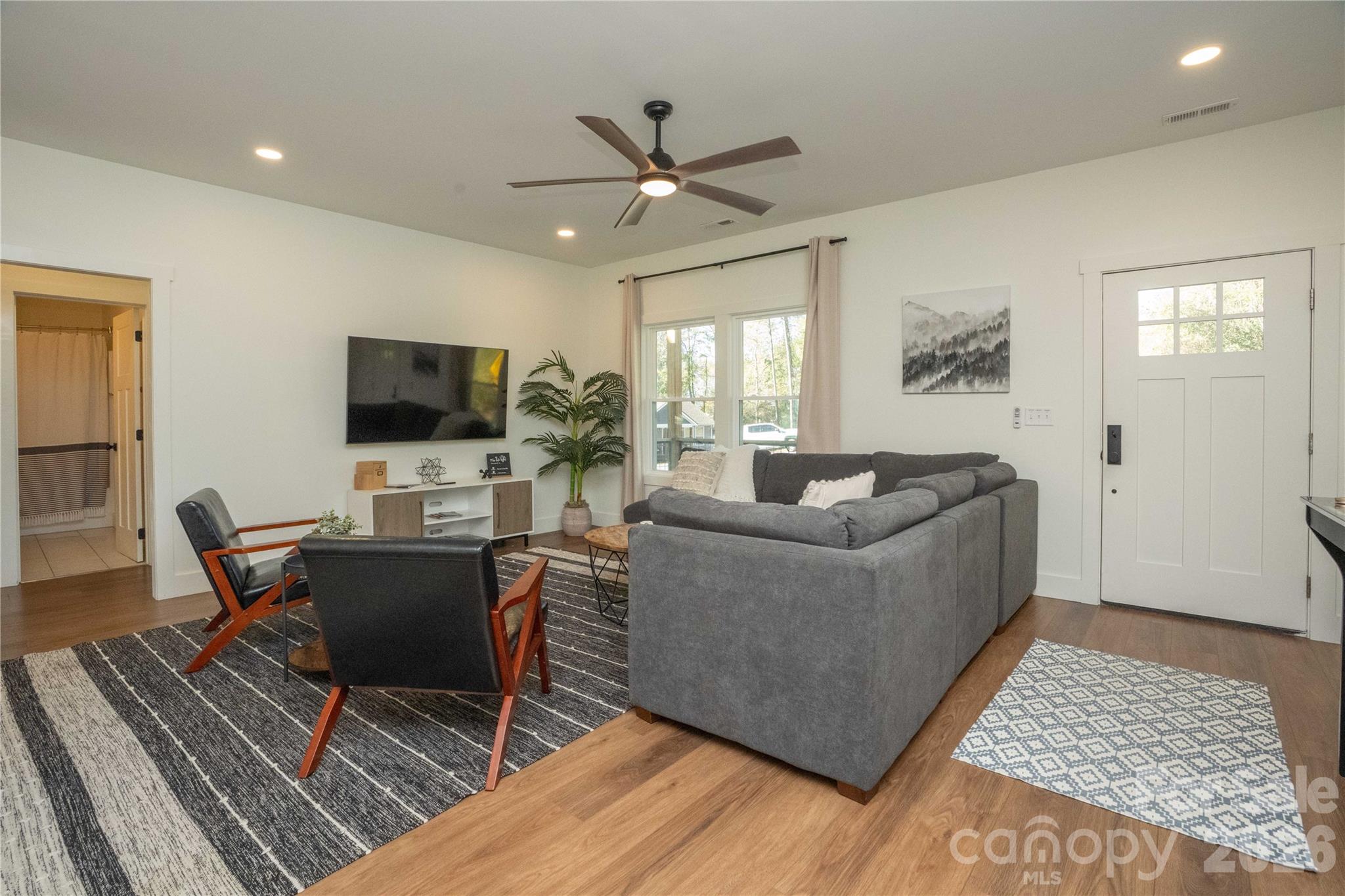 Single Family Residence at 56 Short Dix Creek Road, Leicester, photo 2 of 20