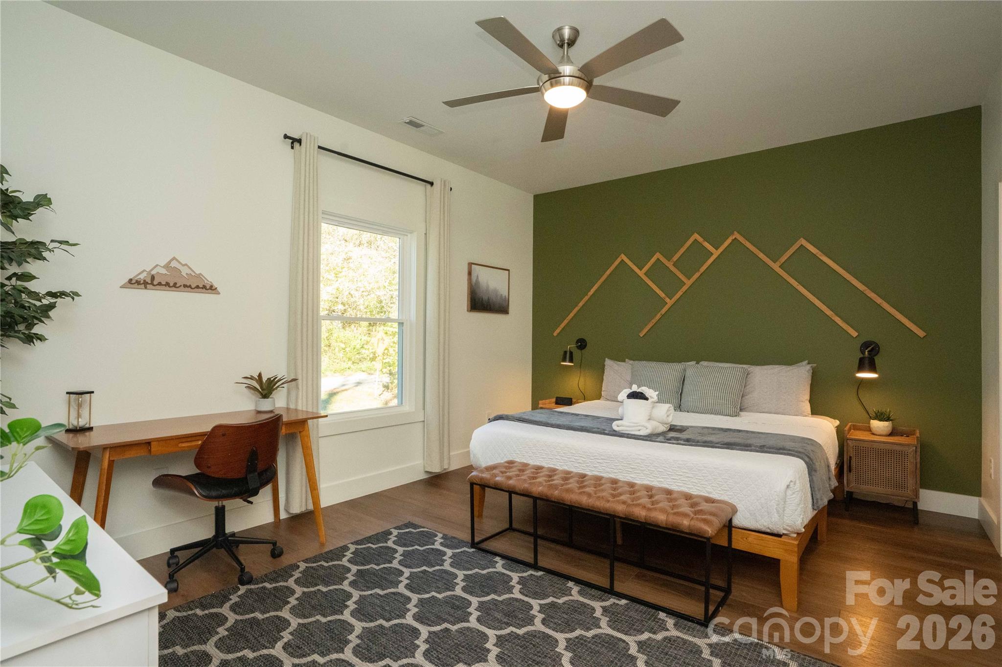 Single Family Residence at 56 Short Dix Creek Road, Leicester, photo 9 of 20