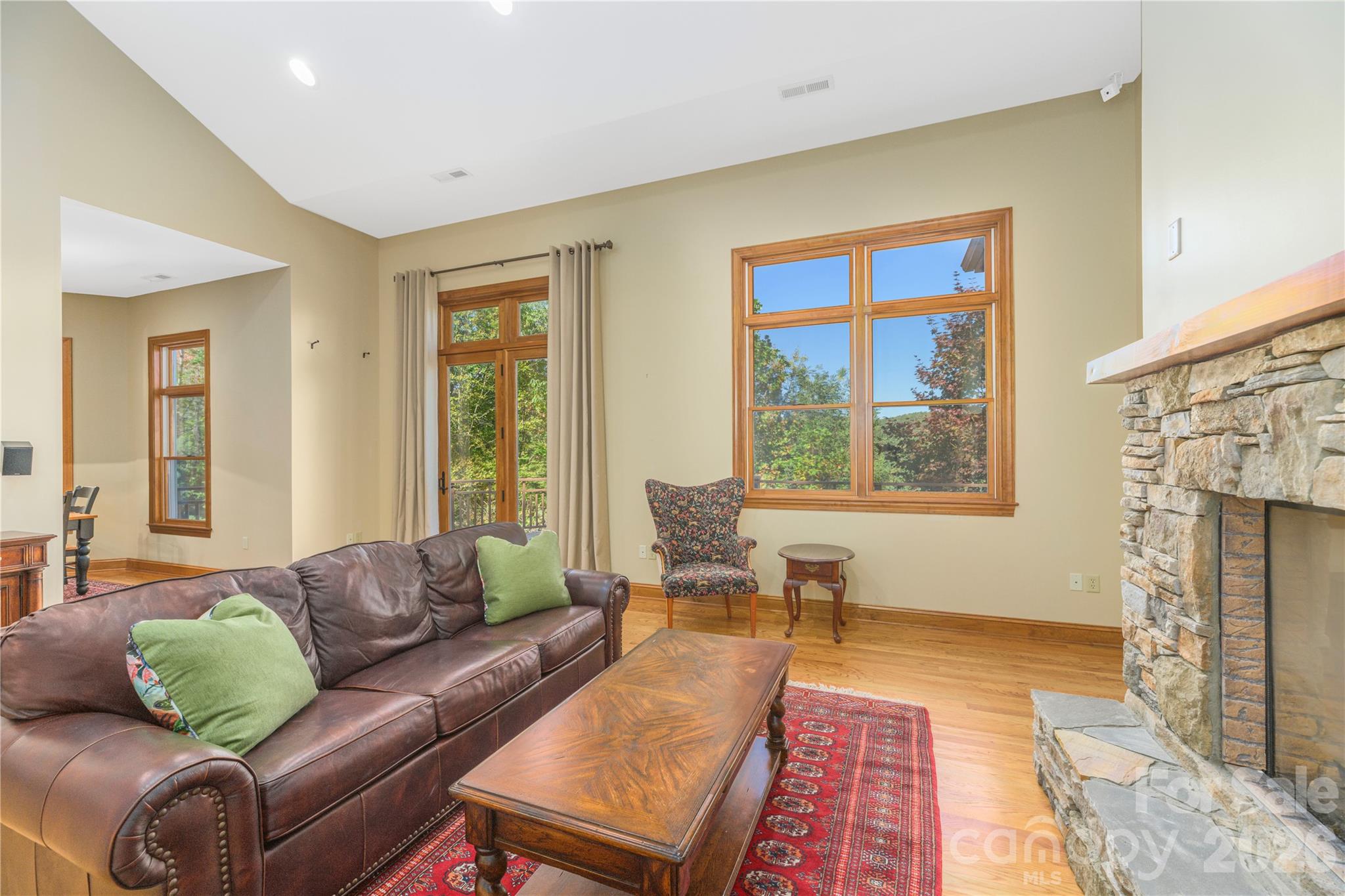 Beautiful wood floors and natural light - 1341 Double Knob Drive, Arden