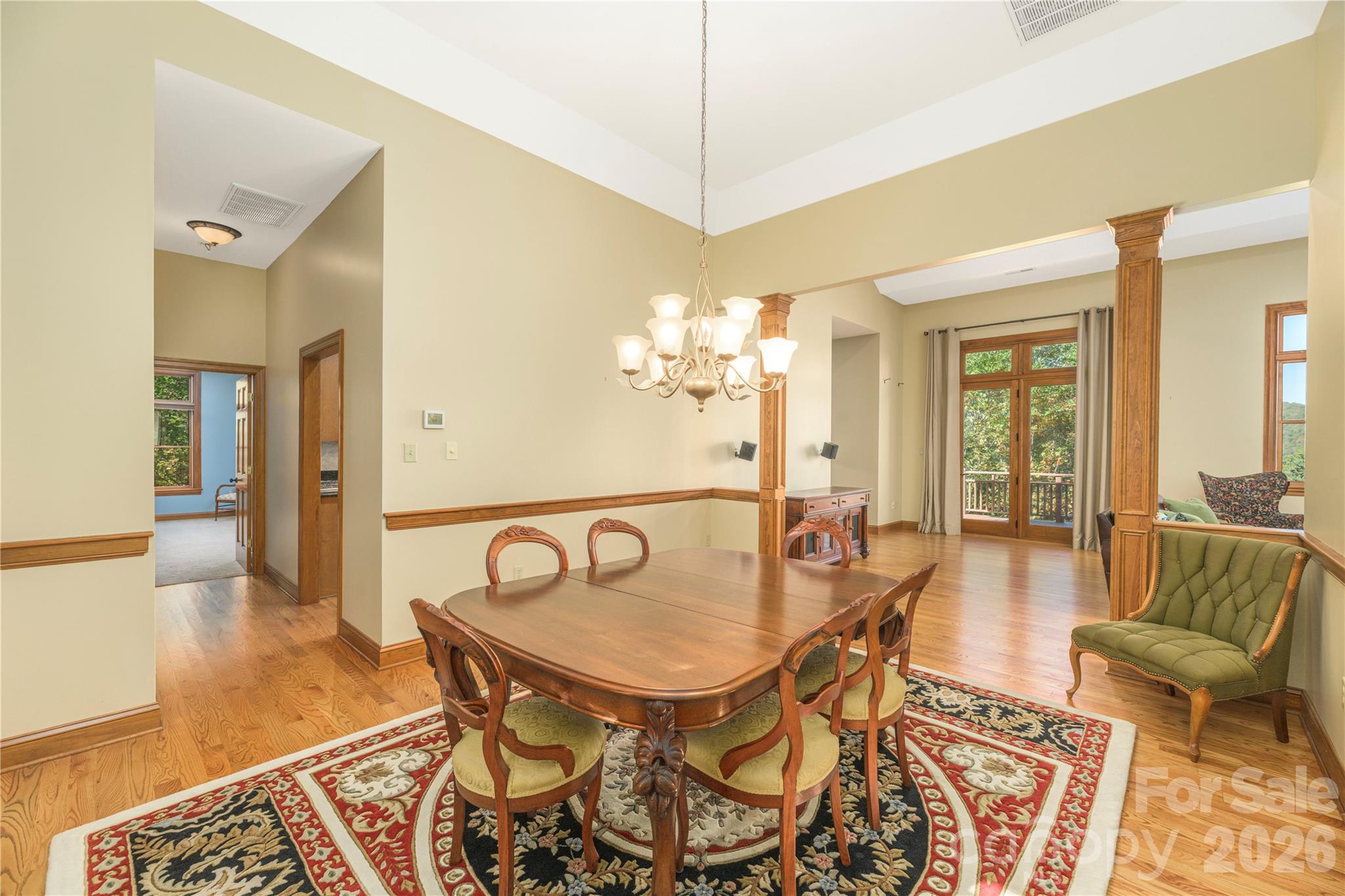 Dining Room - 1341 Double Knob Drive, Arden