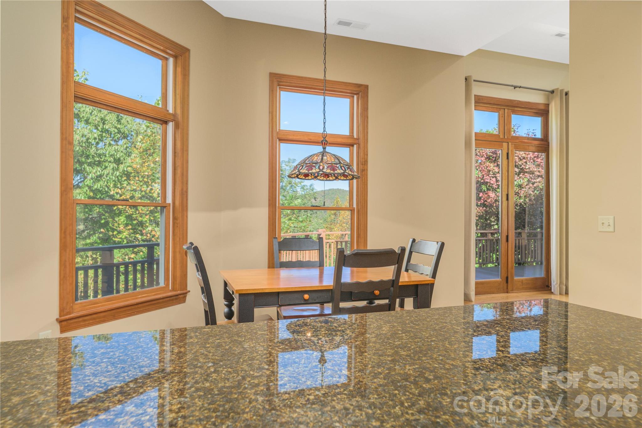 Kitchen with a view! - 1341 Double Knob Drive, Arden