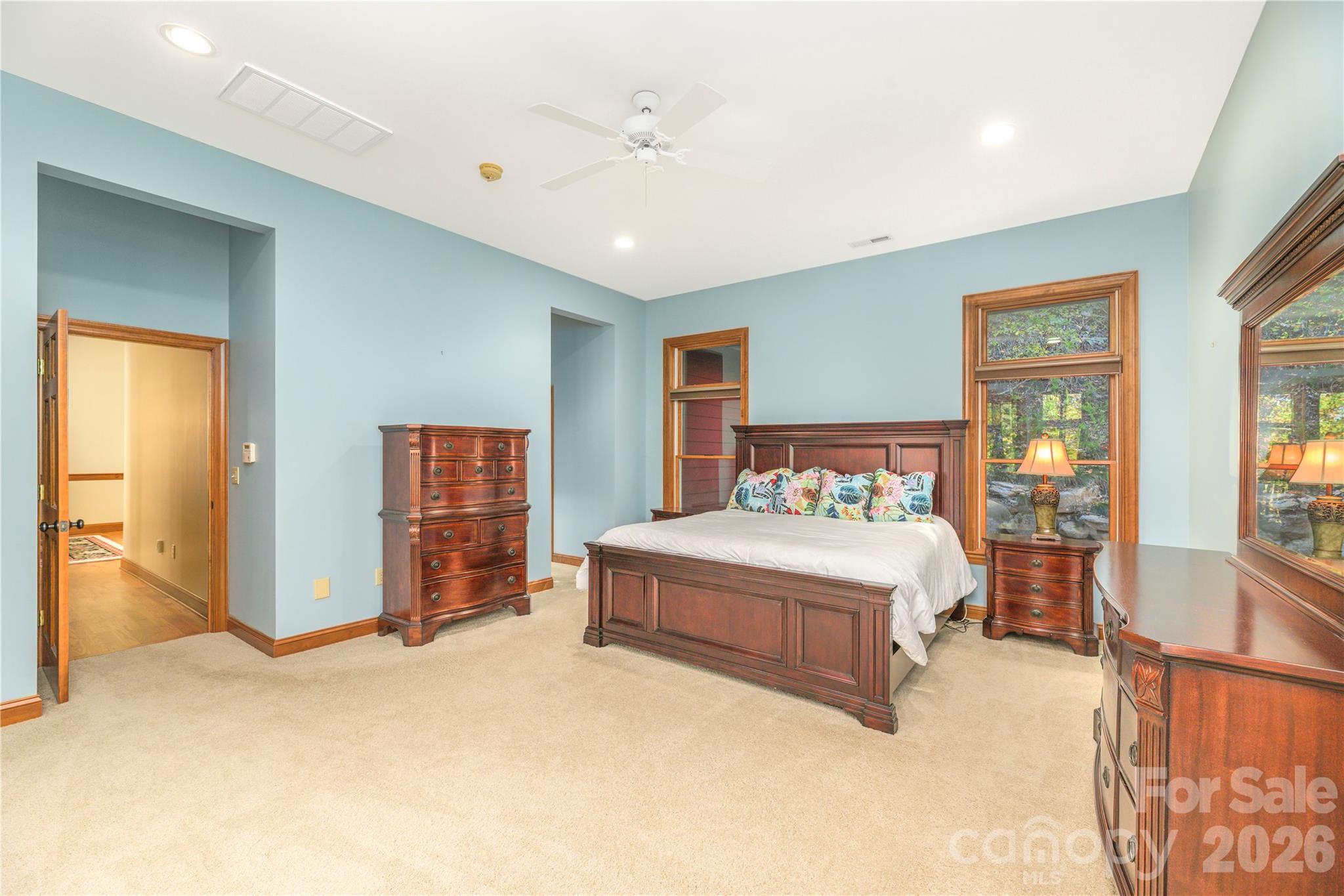Primary Suite on main floor - 1341 Double Knob Drive, Arden