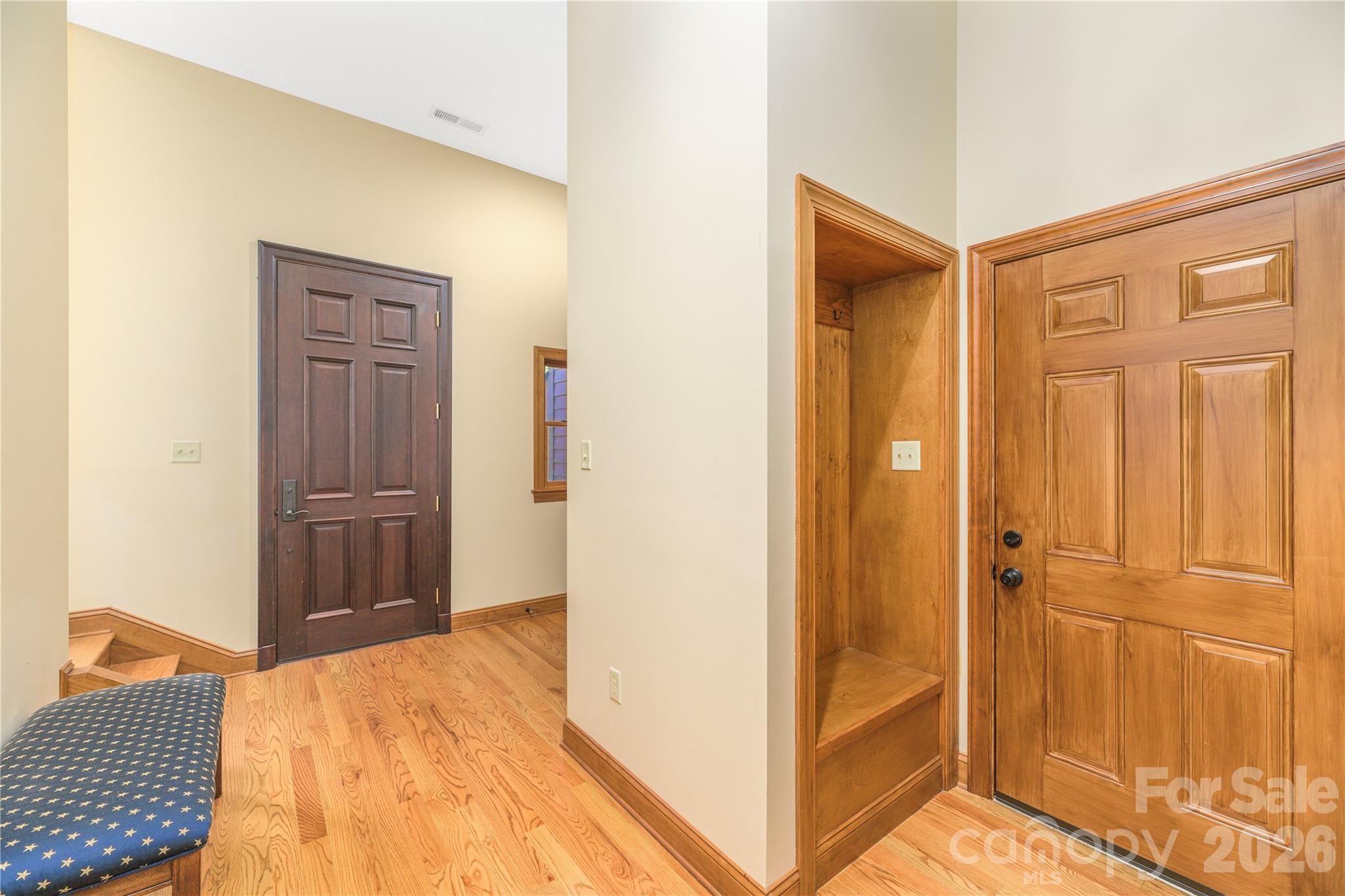 Foyer leading to porch or garage - 1341 Double Knob Drive, Arden