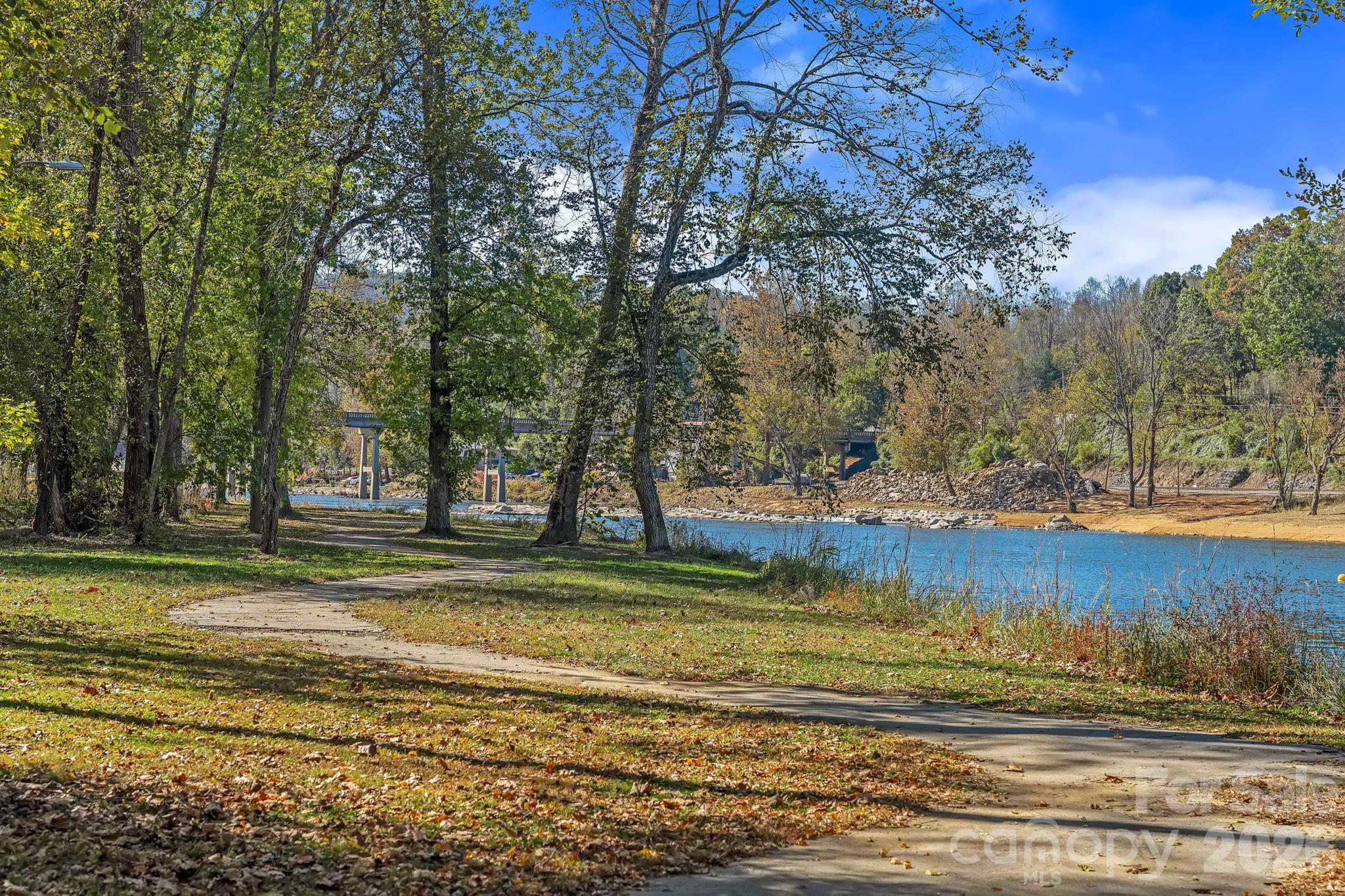 Walking Path by the River Nearby - 103 Craggy Ridge Lane, Asheville