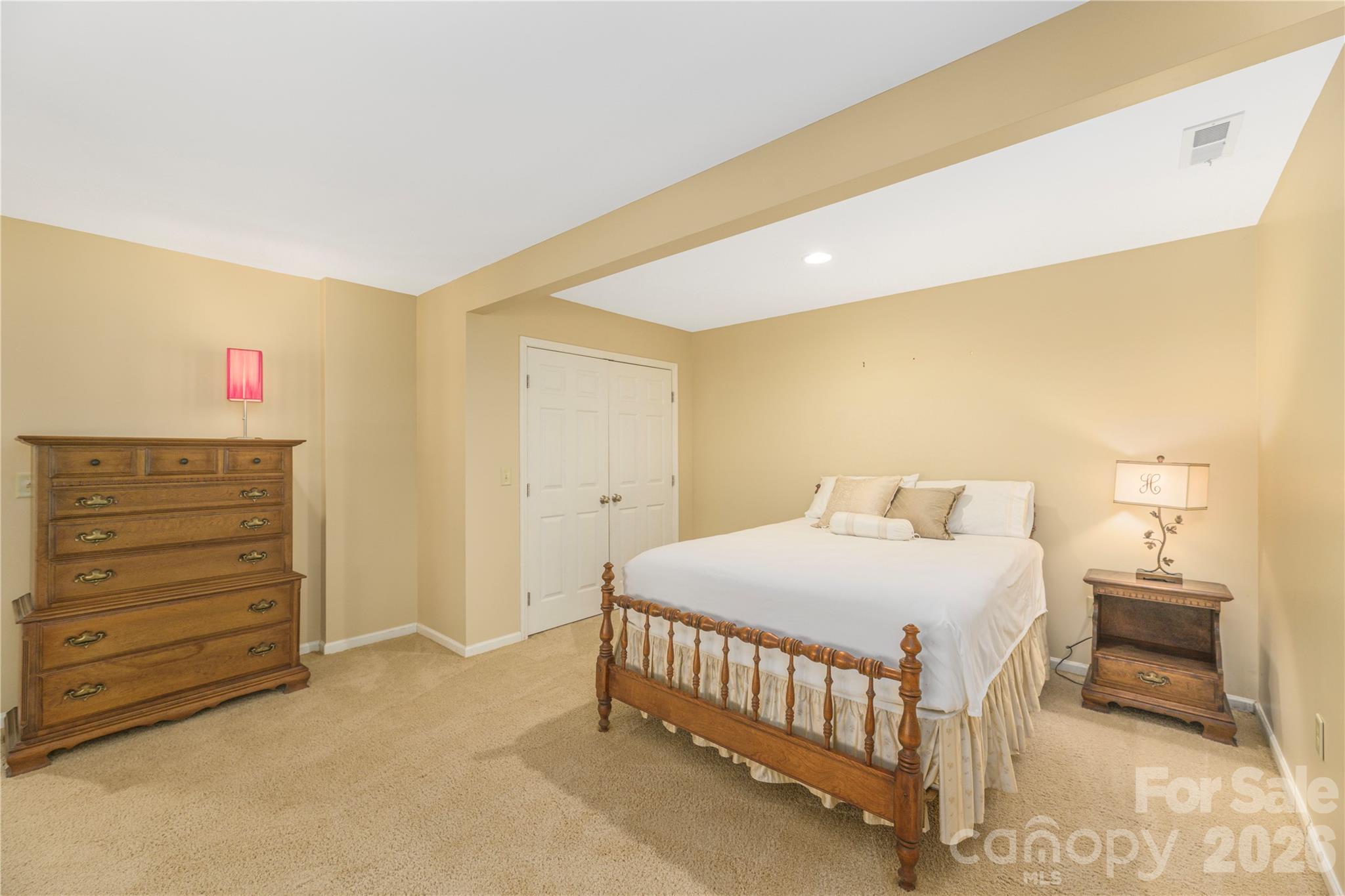 Third bedroom in lower level - 1341 Double Knob Drive, Arden