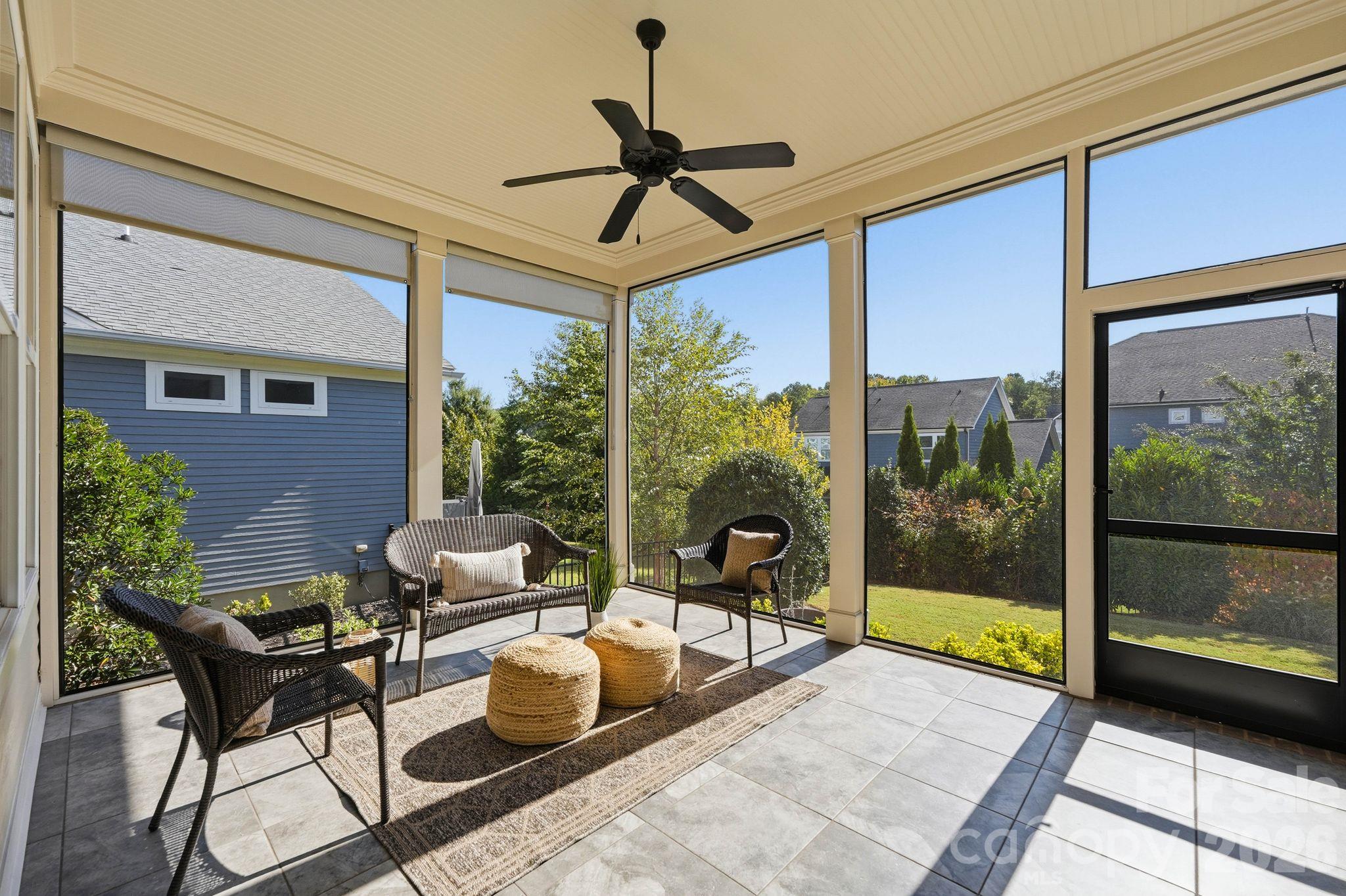 Covered screened porch - 143 Inspired Way, Fort Mill