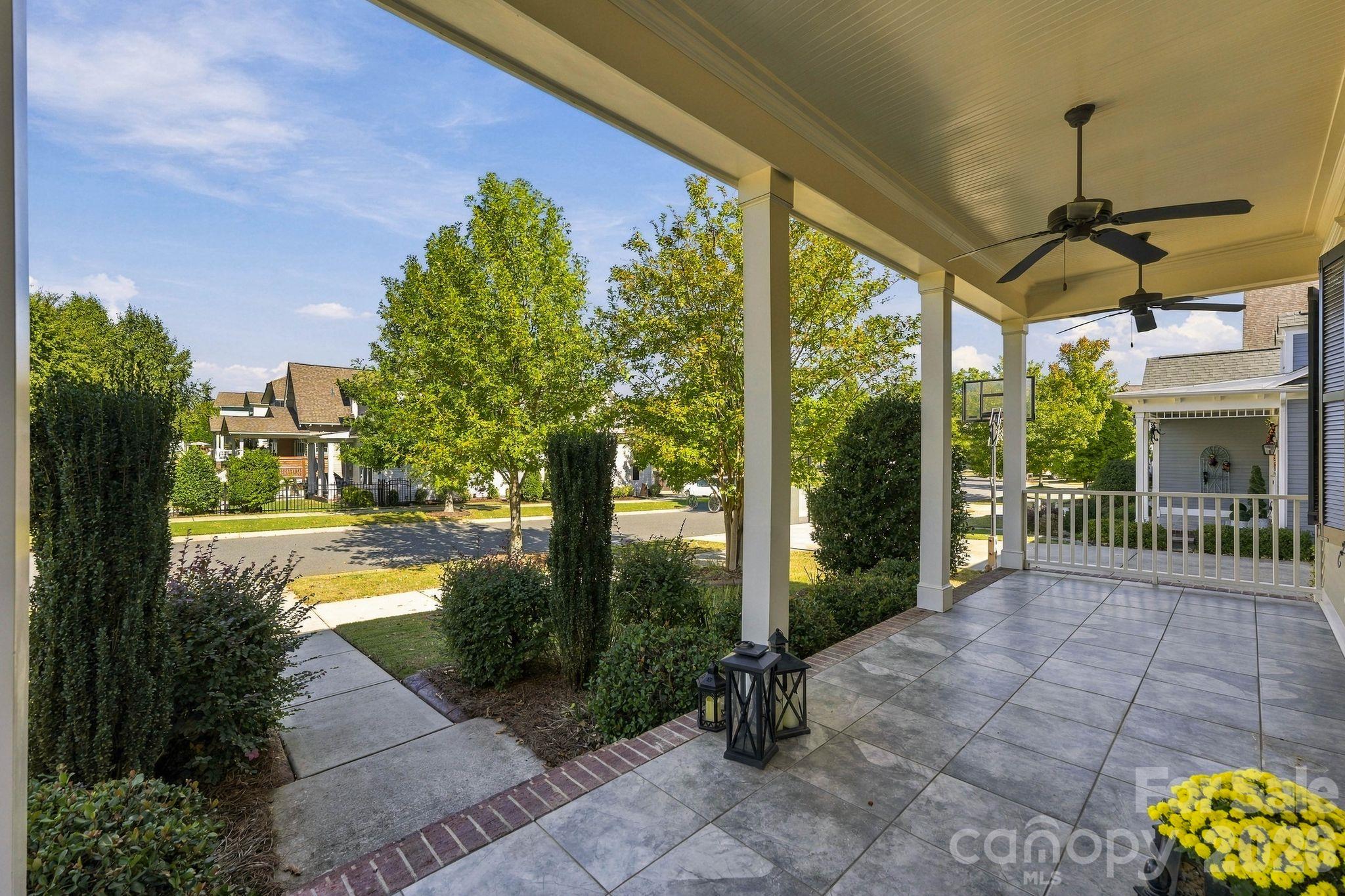 Covered rocking chair front porch - 143 Inspired Way, Fort Mill