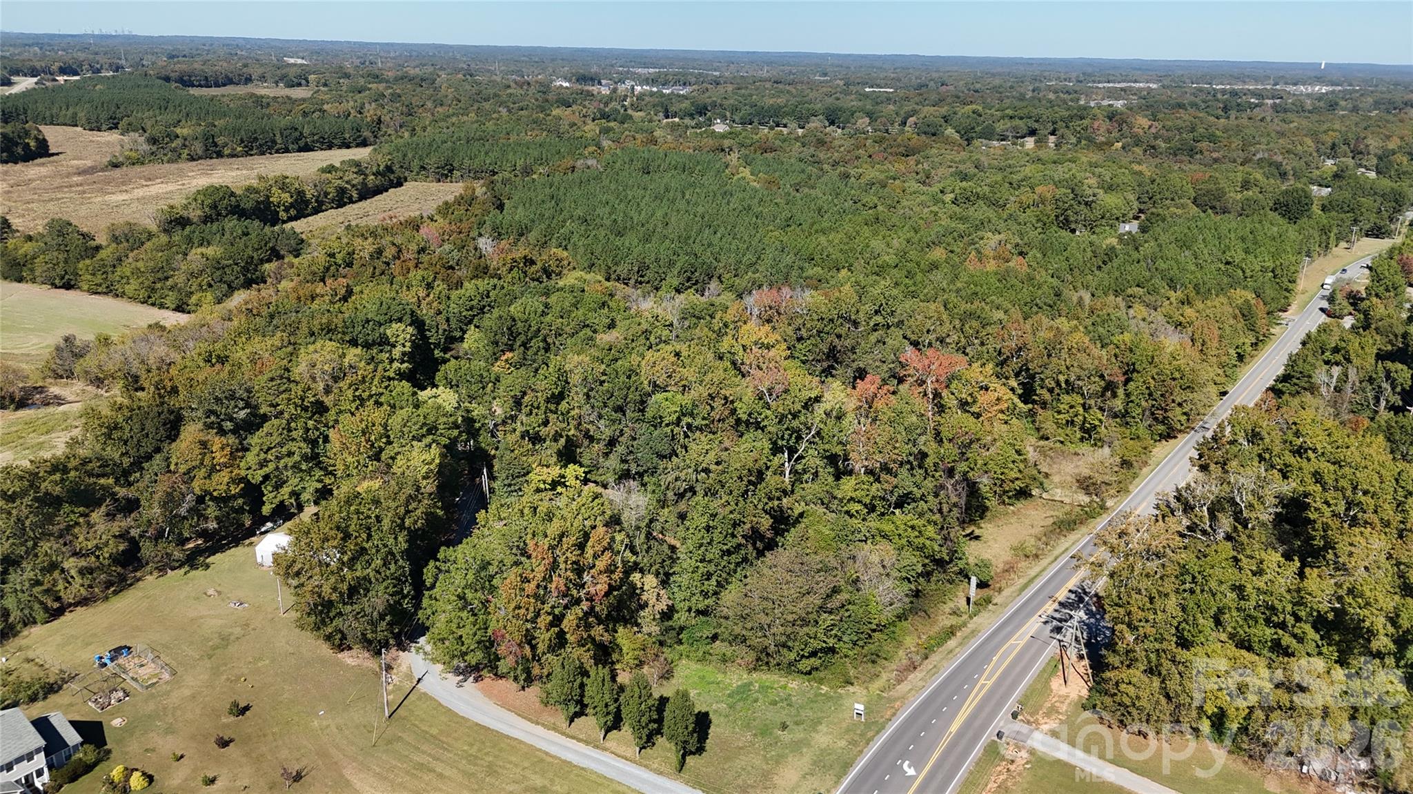 Acreage at 3915 N Rocky River Road, Monroe, photo 3 of 7