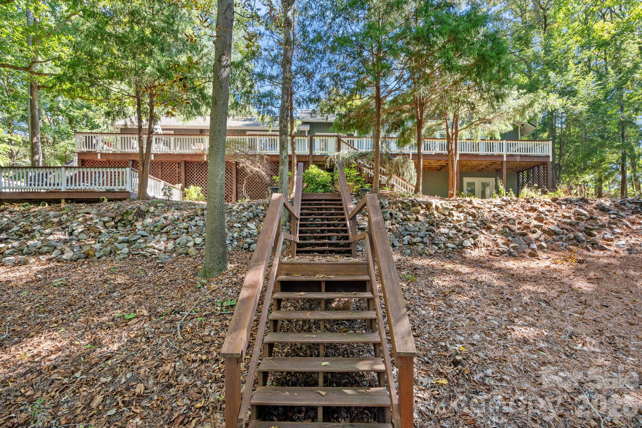 Wooded Yard - 263 Hideaway Lane, Mooresville