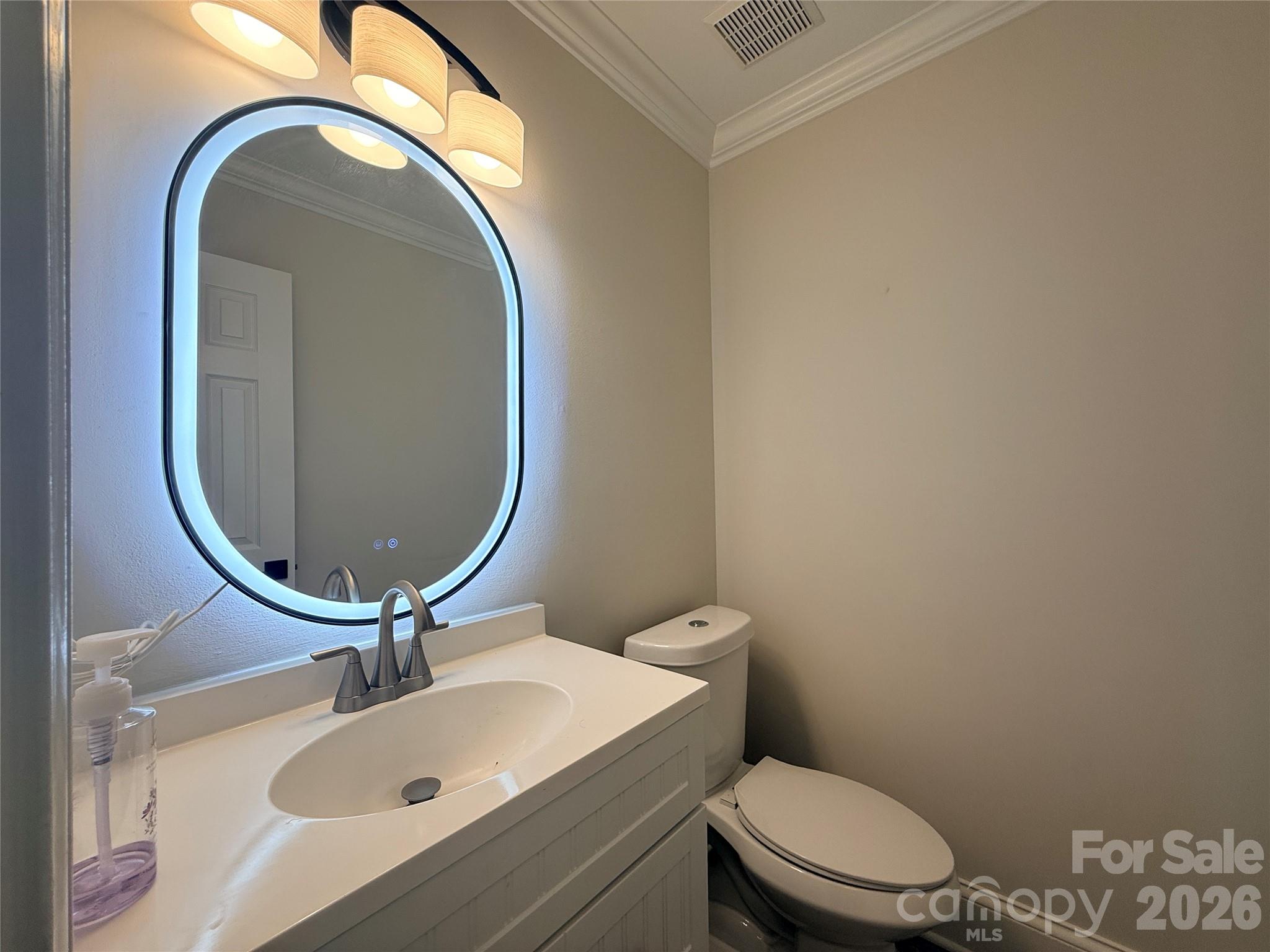 Half Bathroom - 2219 Knollgate Drive, Monroe
