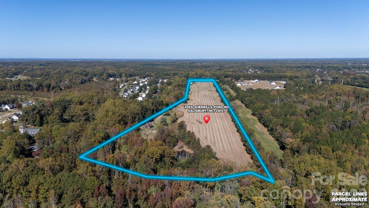 lines are approximate - 2955 Sherrills Ford Road, Salisbury
