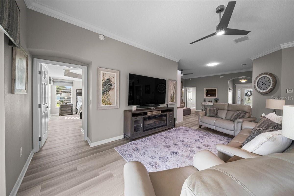 Primary Suite off Living Room - 3335 VELTRE WAY, THE VILLAGES