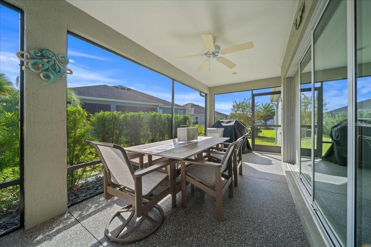 Ceiling Fan to Help Enjoy the Space - 3335 VELTRE WAY, THE VILLAGES