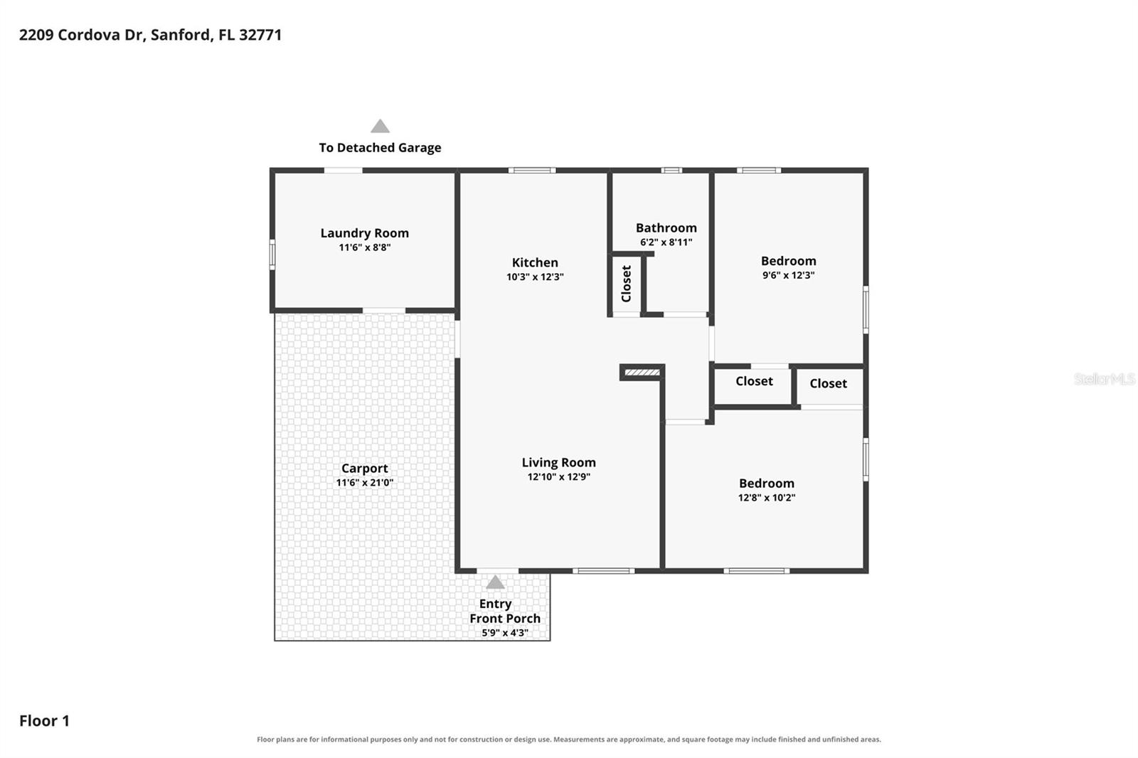 Single Family Residence at 2209 CORDOVA DR, SANFORD, photo 35 of 36