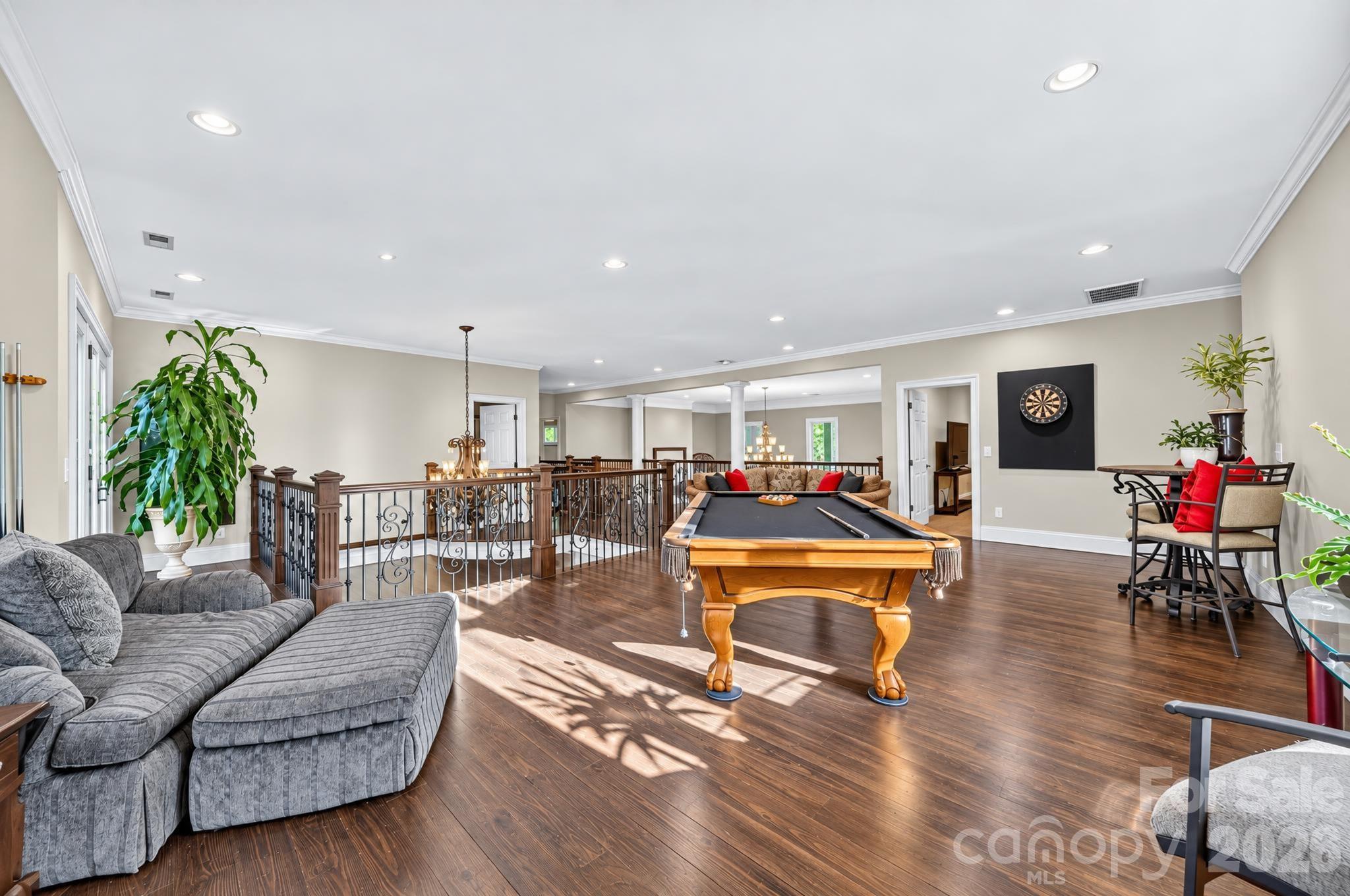 Upstairs loft area perfect for games or just hanging out. - 1340 Sardis Road N, Charlotte