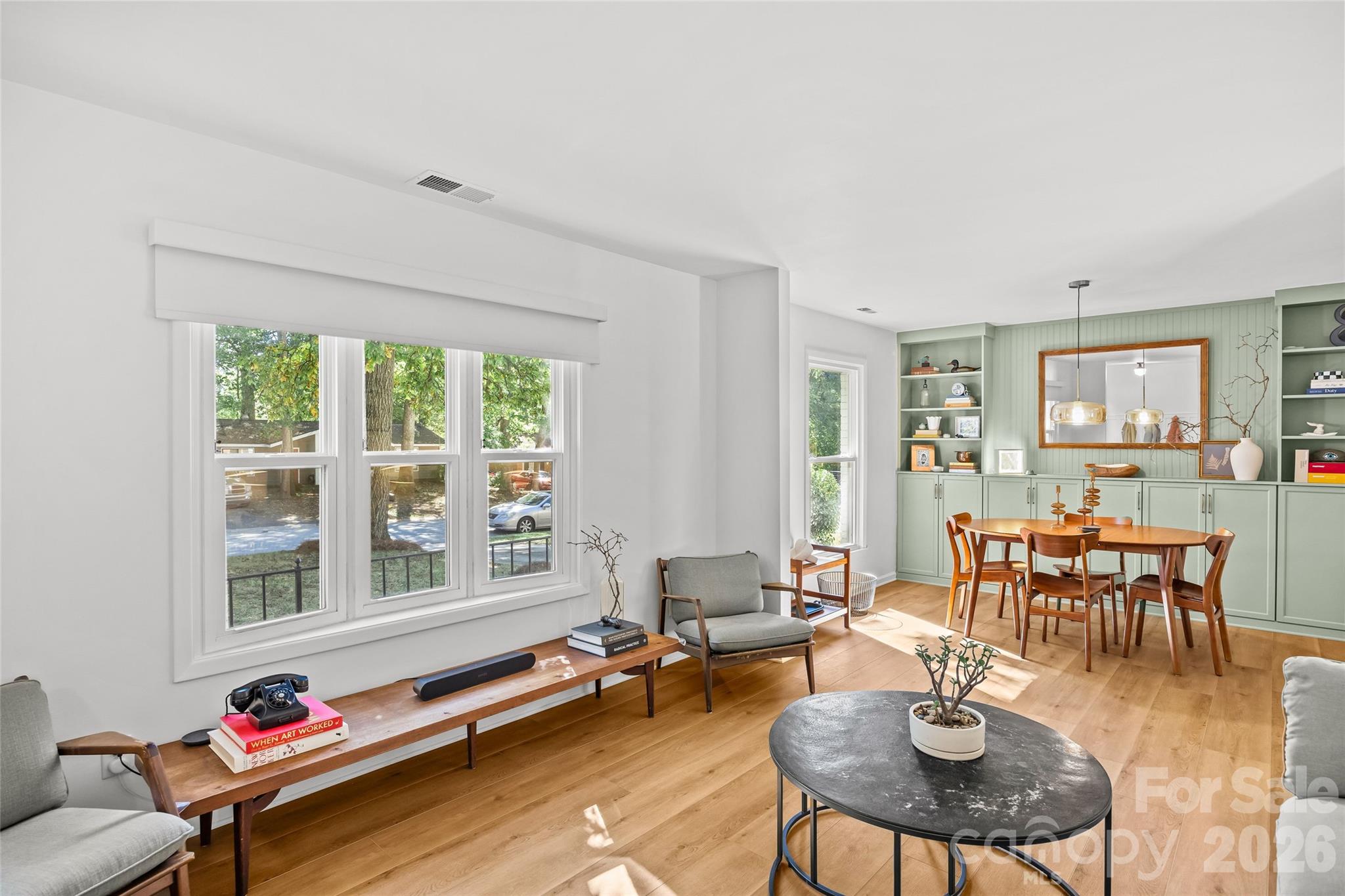 Open Concept Dining Area - 6441 Bridlewood Lane, Charlotte