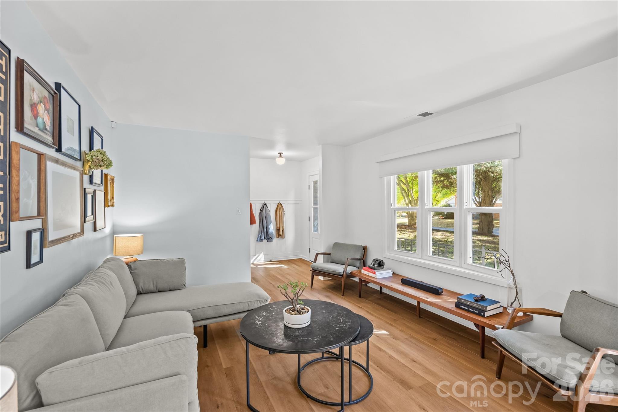 Natural Light from Large Bay Window - 6441 Bridlewood Lane, Charlotte