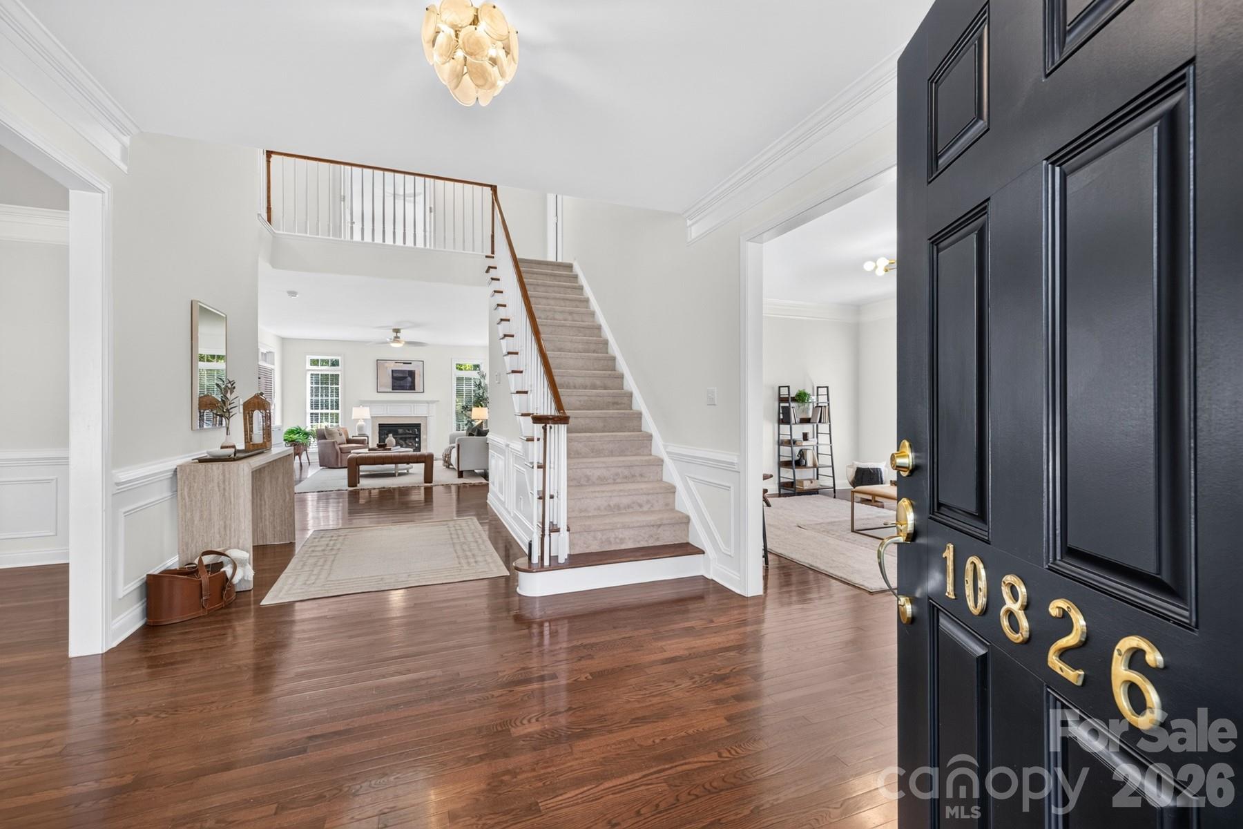 Foyer - 10826 Persimmon Creek Drive, Mint Hill