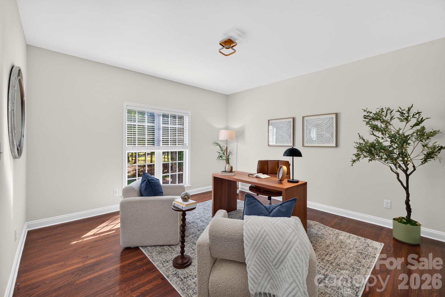 Private Office at main level - 10826 Persimmon Creek Drive, Mint Hill