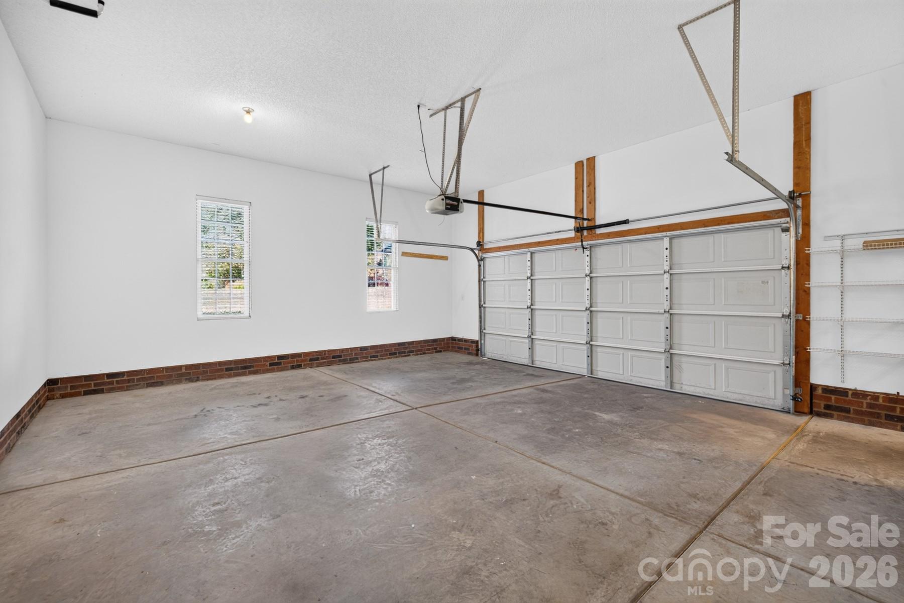 Two Car Garage oversized w storage - 10826 Persimmon Creek Drive, Mint Hill
