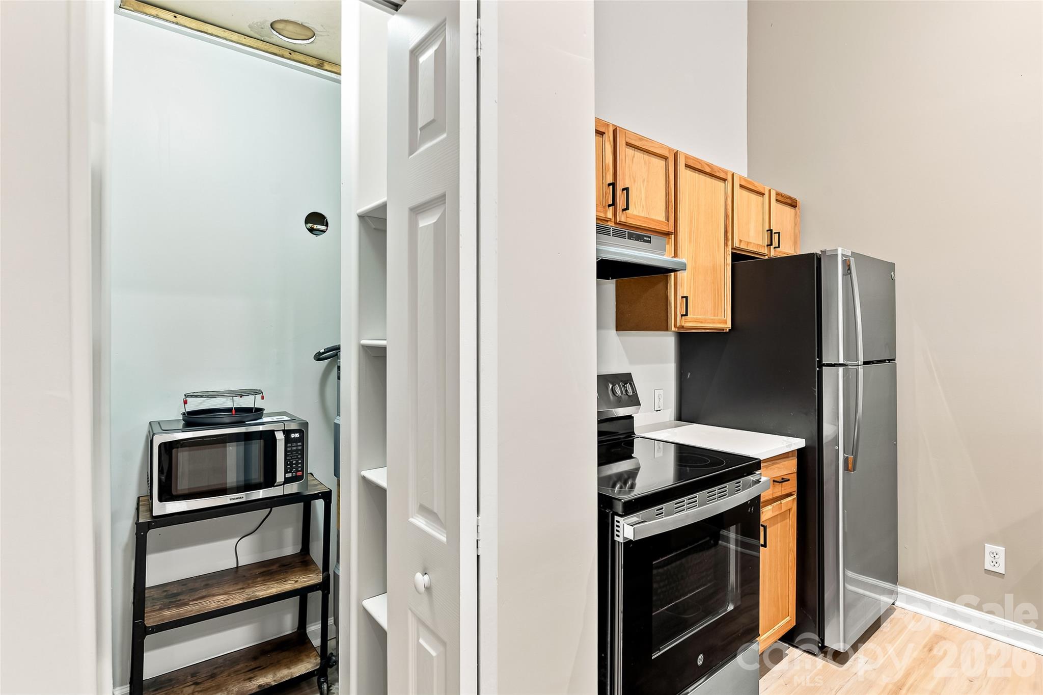Right side - kitchen with pantry. - 160 State Street, Asheville