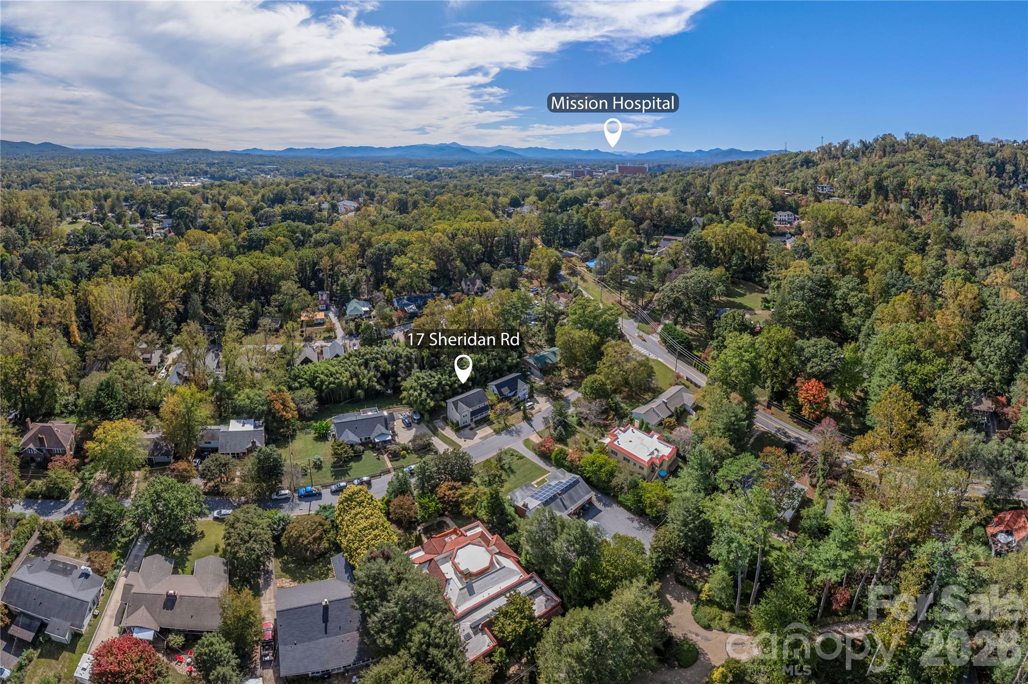 Great Kenilworth location. - 17 Sheridan Road, Asheville