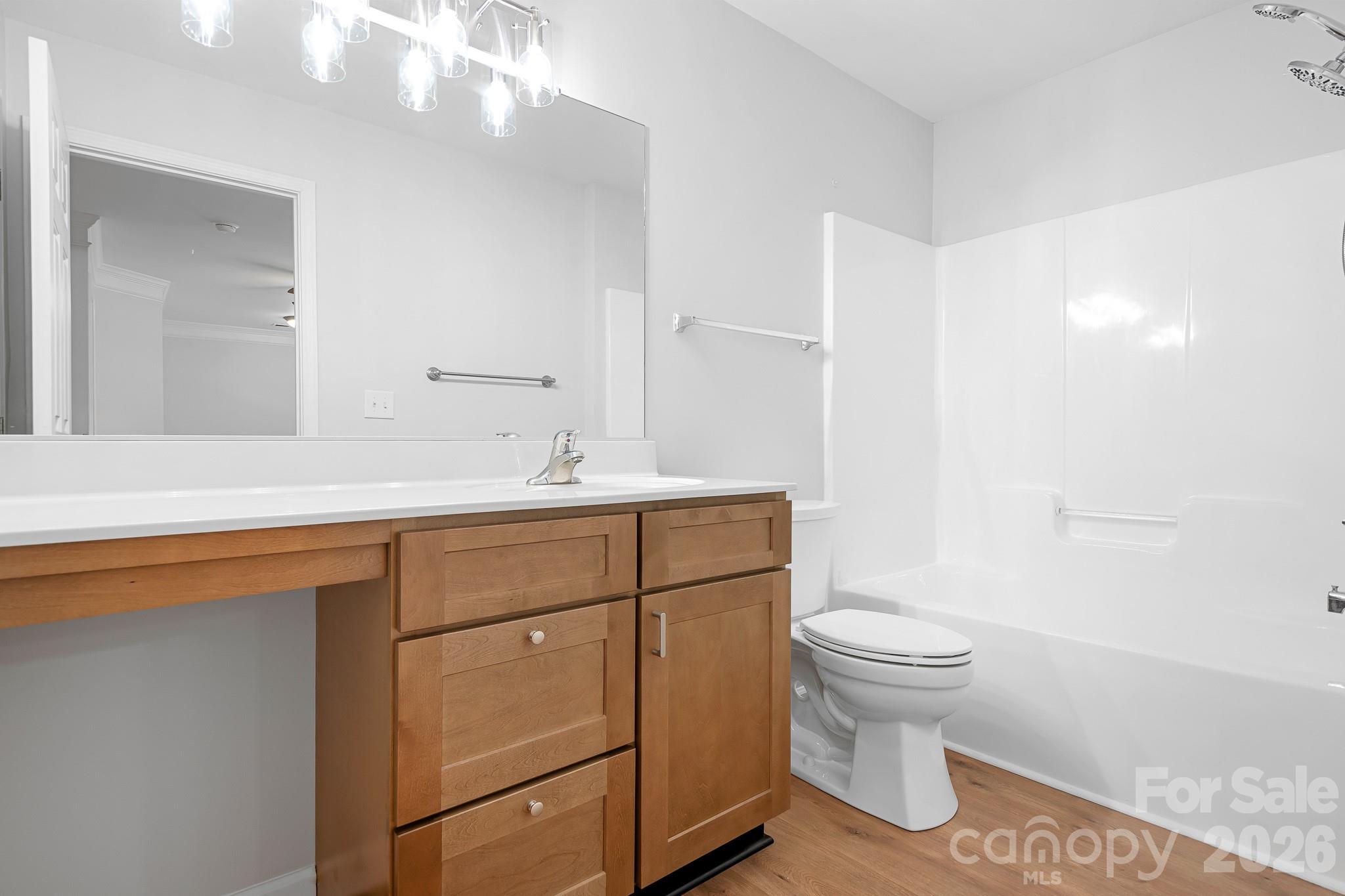 Full Bathroom - Upstairs - 109 Kase Court, Mooresville