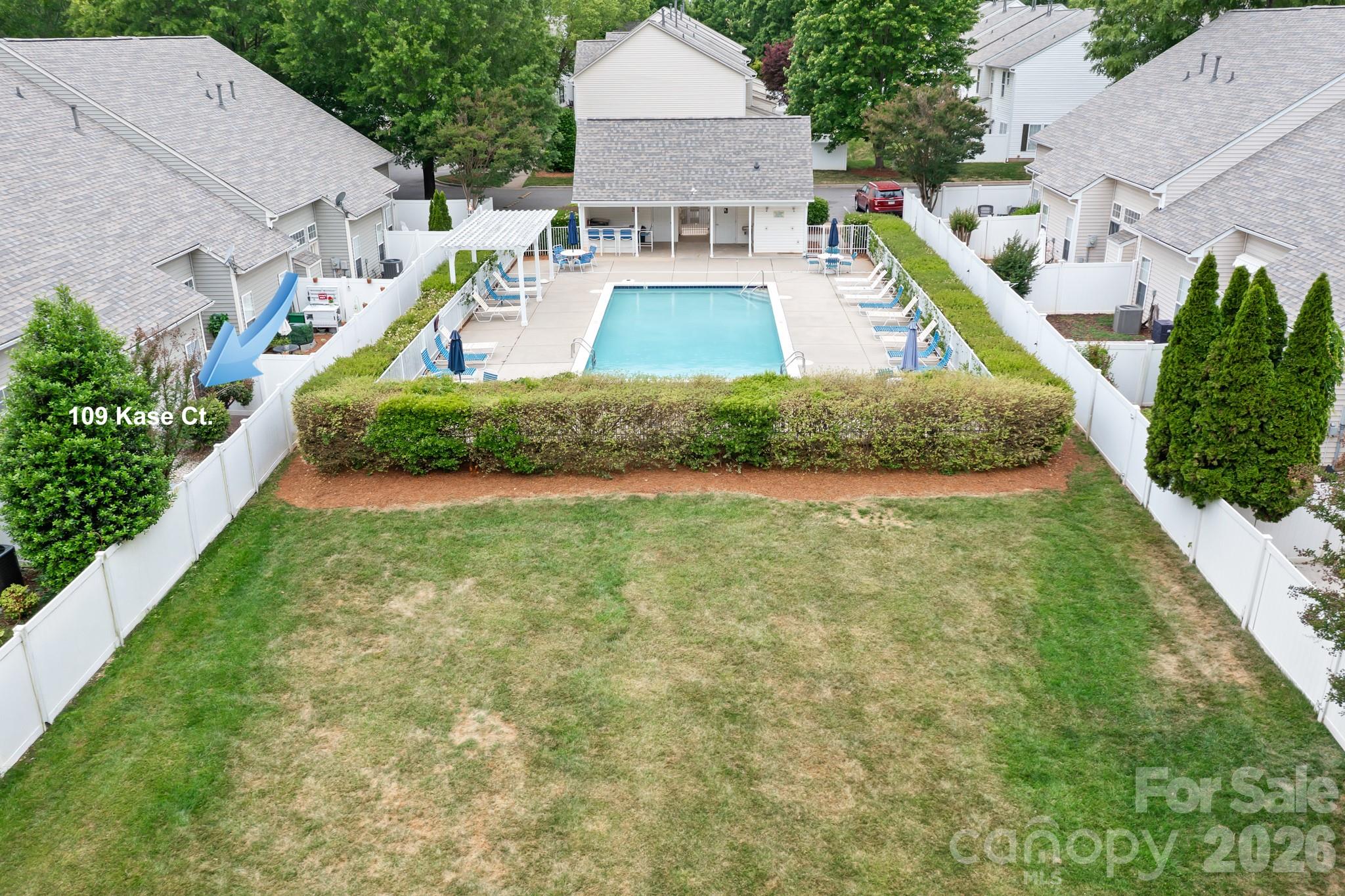 Community Pool and recreational area - 109 Kase Court, Mooresville